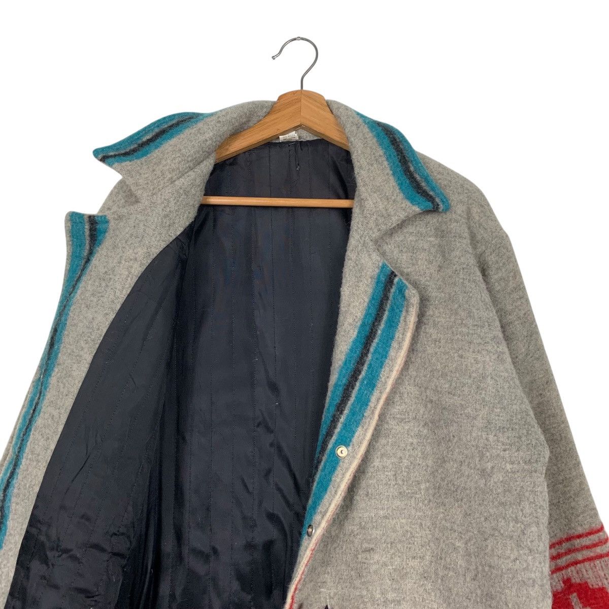 Vintage Vintage Wa Kina Aztech Navajo Wool Jacket Made In USA Size US L / EU 52-54 / 3 - 10 Thumbnail