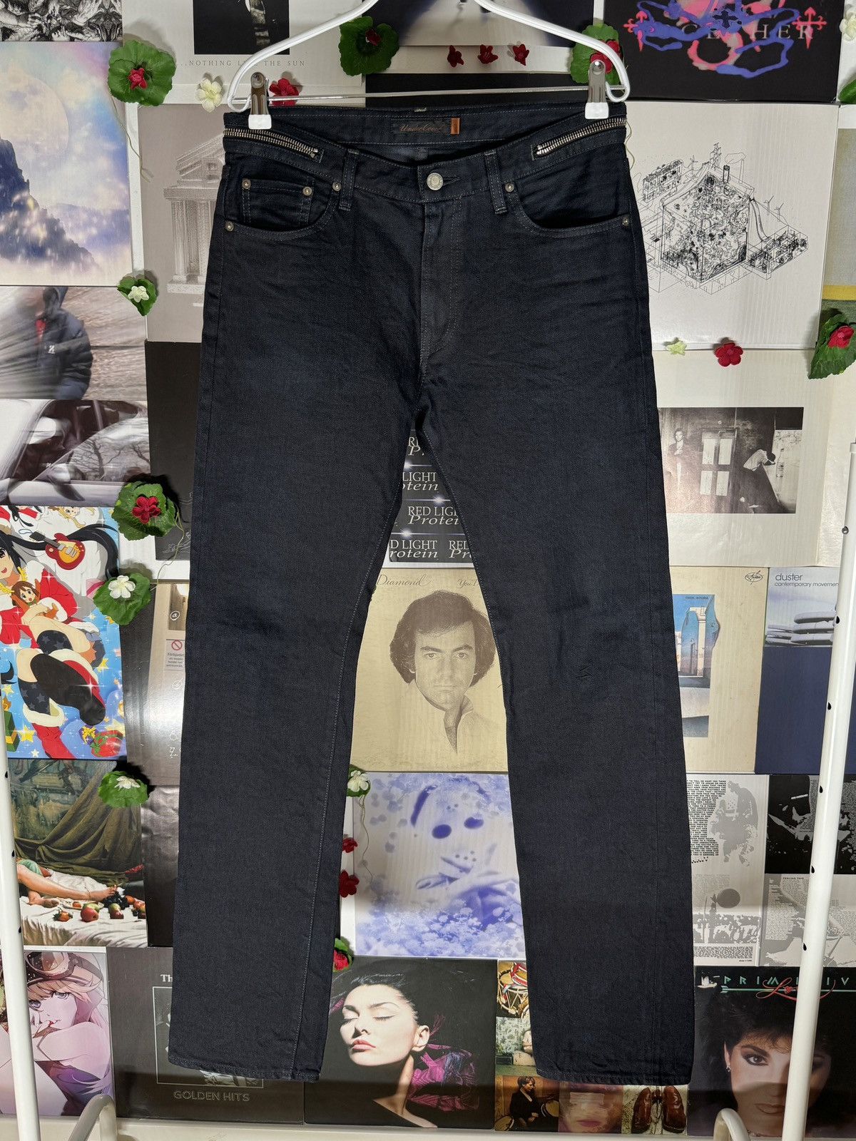 Undercover Undercover SS07 “Purple” Face Print Denim | Grailed