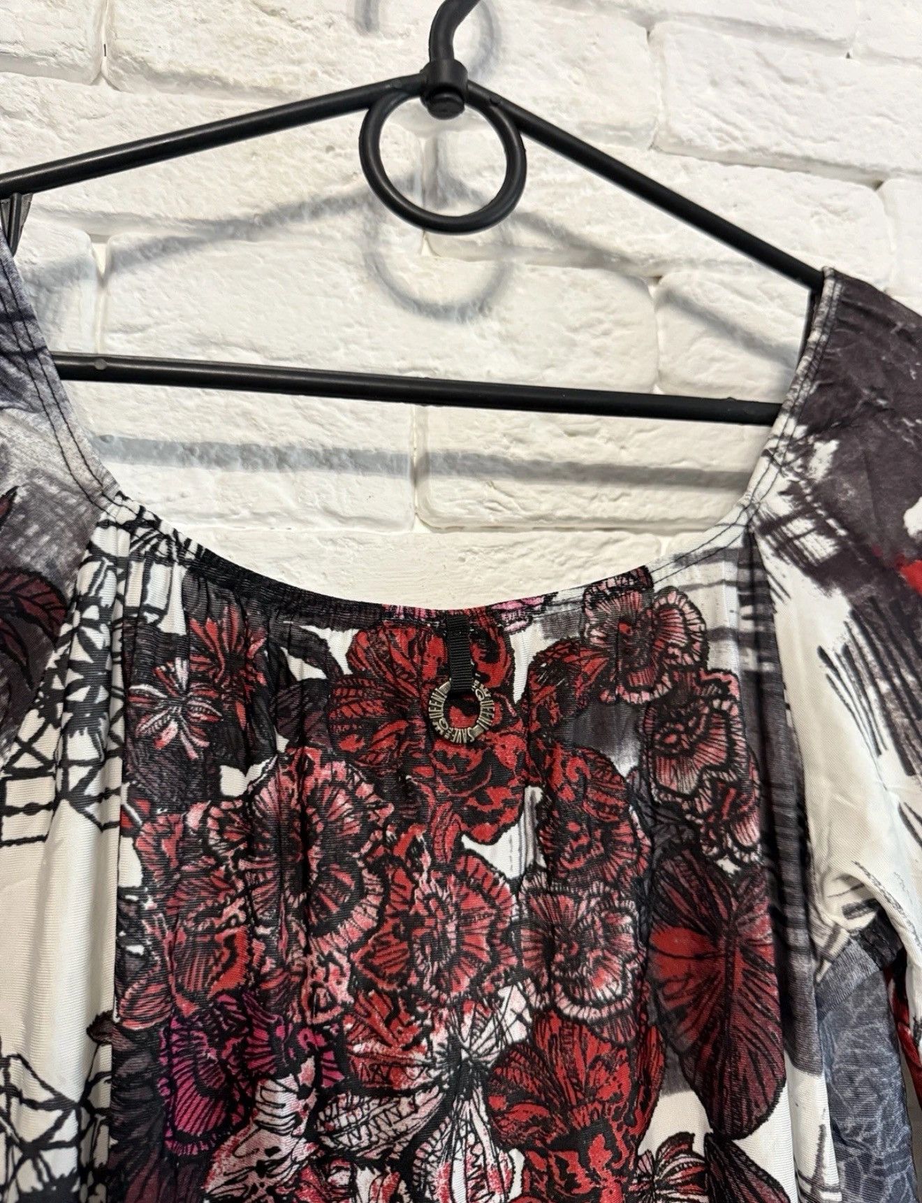 Other Save The Queen Mesh Avantgarde Y2K Geometric Top Sz L Size L / US 10 / IT 46 - 8 Thumbnail