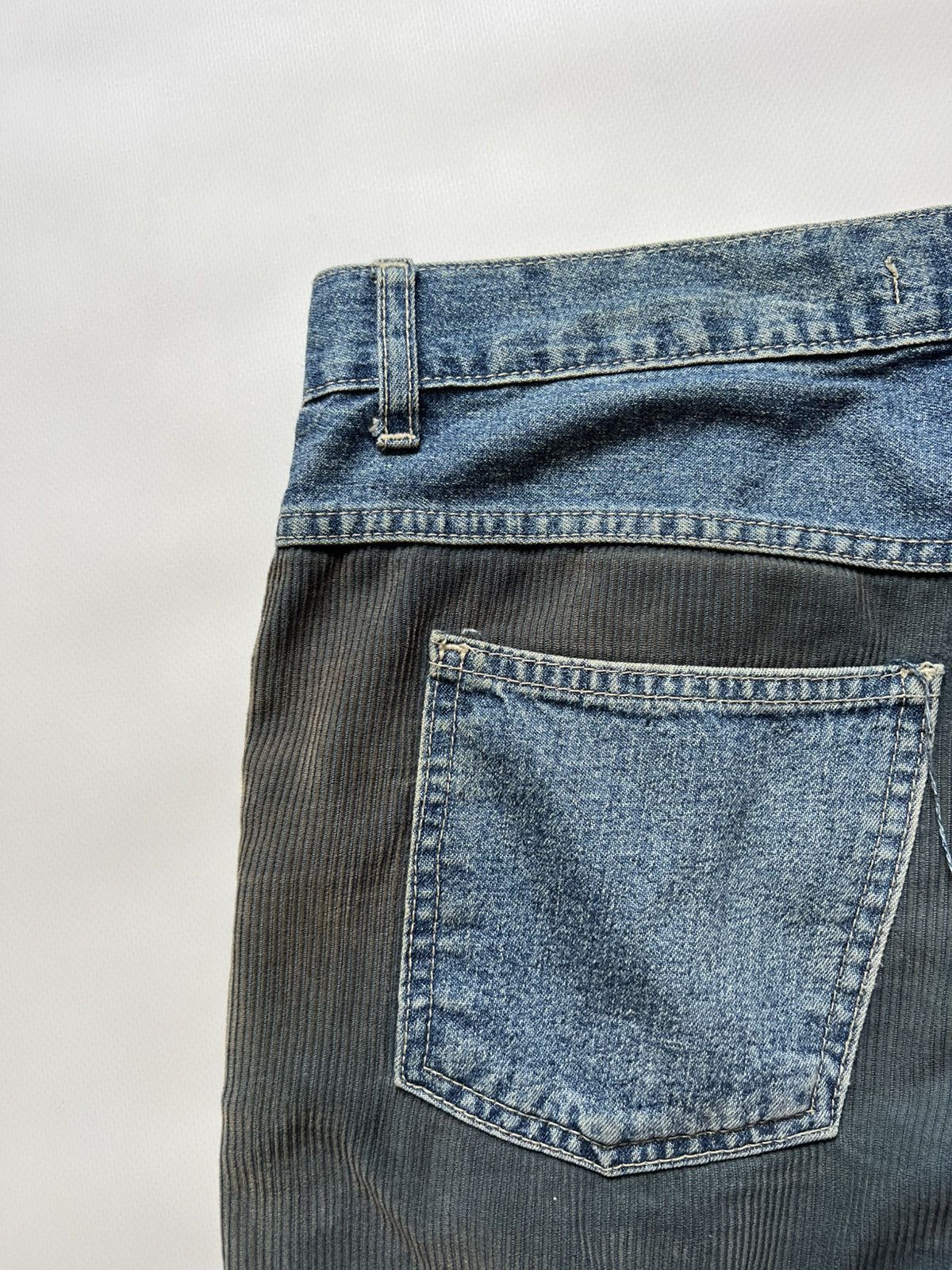 Diesel Vintage Diesel Breeches Corduroy Blue Brown Shorts Pants Size US 32 / EU 48 - 9 Thumbnail