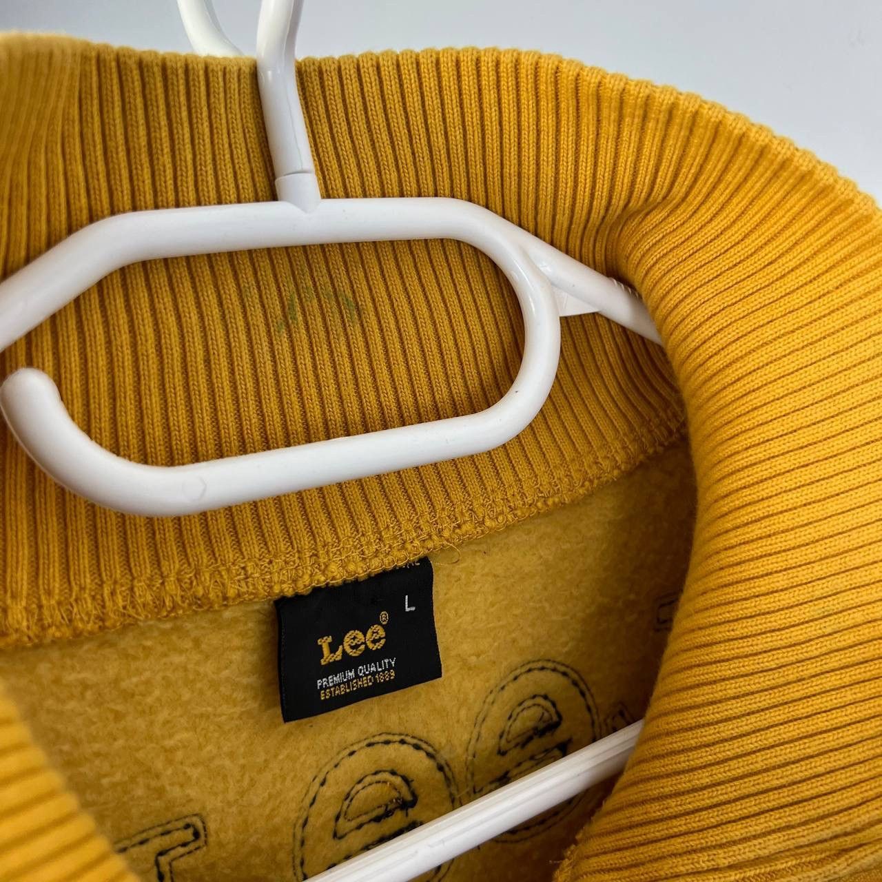 Lee Vintage Y2K Lee Big Embroidered Logo Zip Up Track Jacket Size US L / EU 52-54 / 3 - 6 Thumbnail