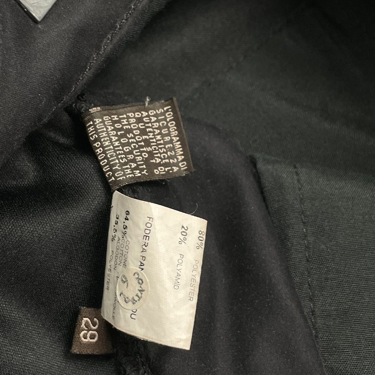 Designer × Roberto Cavalli × Vintage Vintage Roberto Cavalli casual pants leather detail y2k Size US 29 - 8 Thumbnail