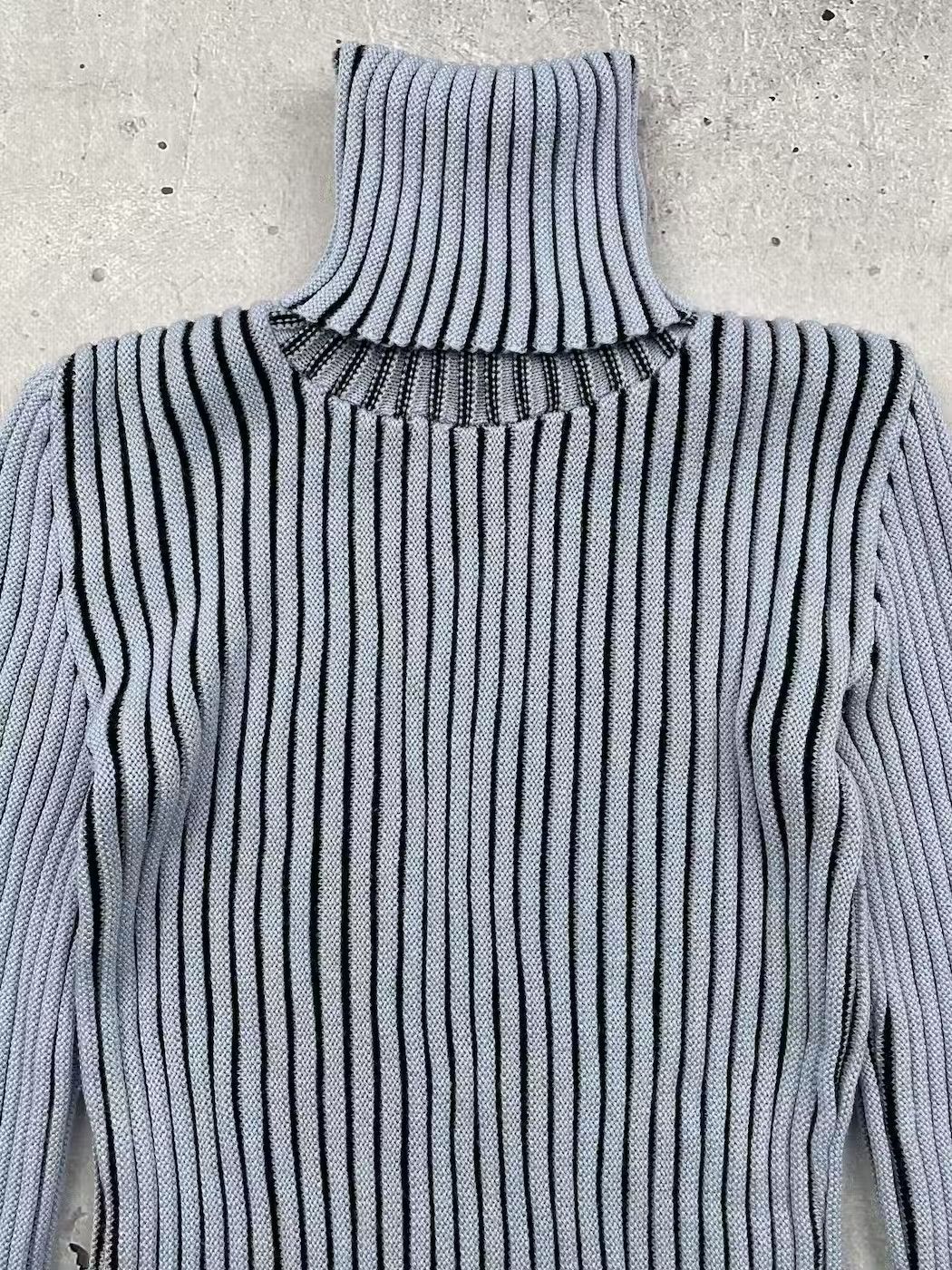 Vintage Vintage Ribber Knit Sweater Size US S / EU 44-46 / 1 - 5 Thumbnail