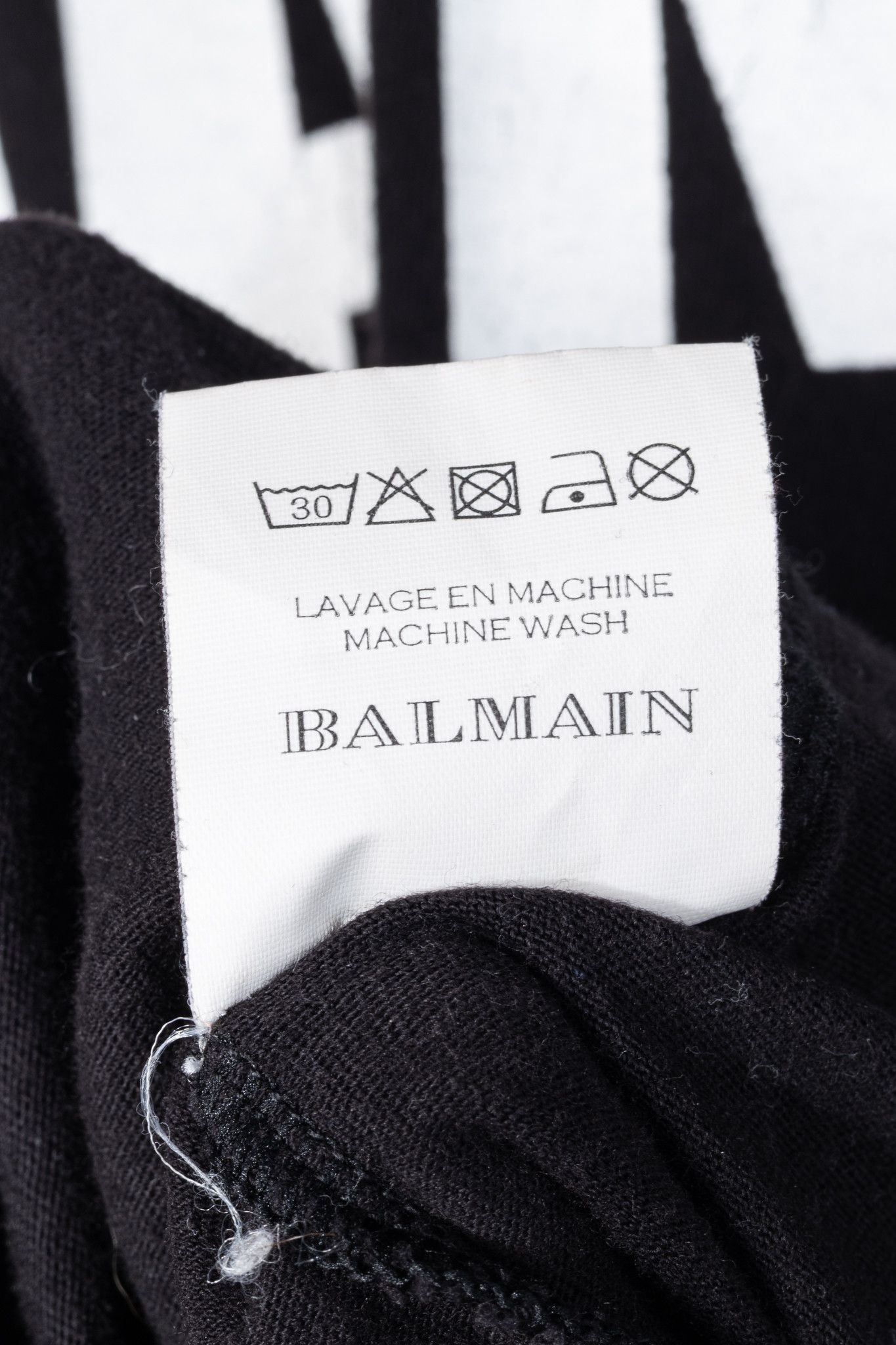 Balmain Balmain Black Cotton "#Balmain Army" Graphic Muscle Tank Size L / US 10 / IT 46 - 9 Thumbnail