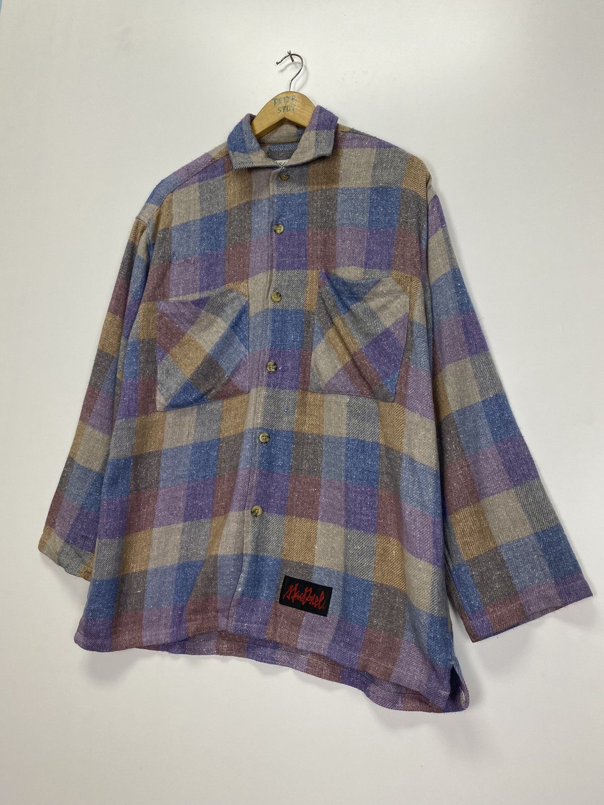 Flannel × Vintage Vintage Mac Donel Flannel Size US L / EU 52-54 / 3 - 3 Thumbnail