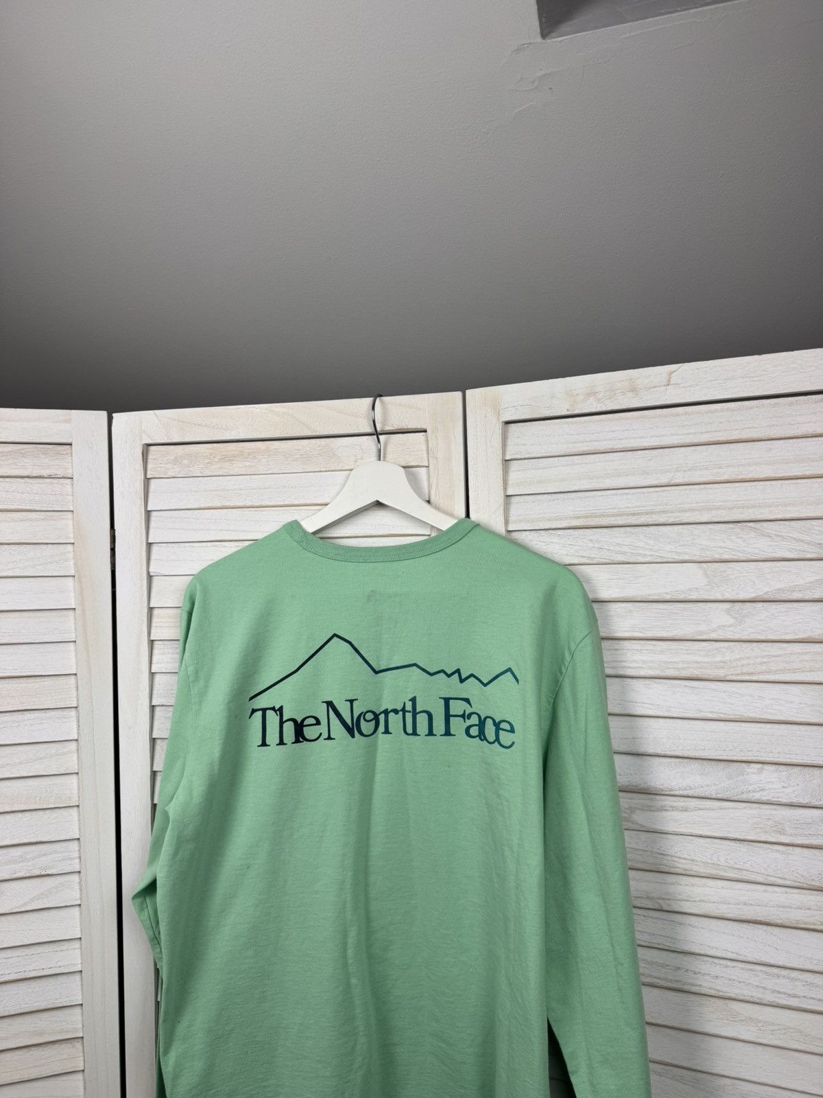 The North Face The North Face Men's Green Long Sleeve Crew Neck T-Shirt L Size US L / EU 52-54 / 3 - 1 Thumbnail