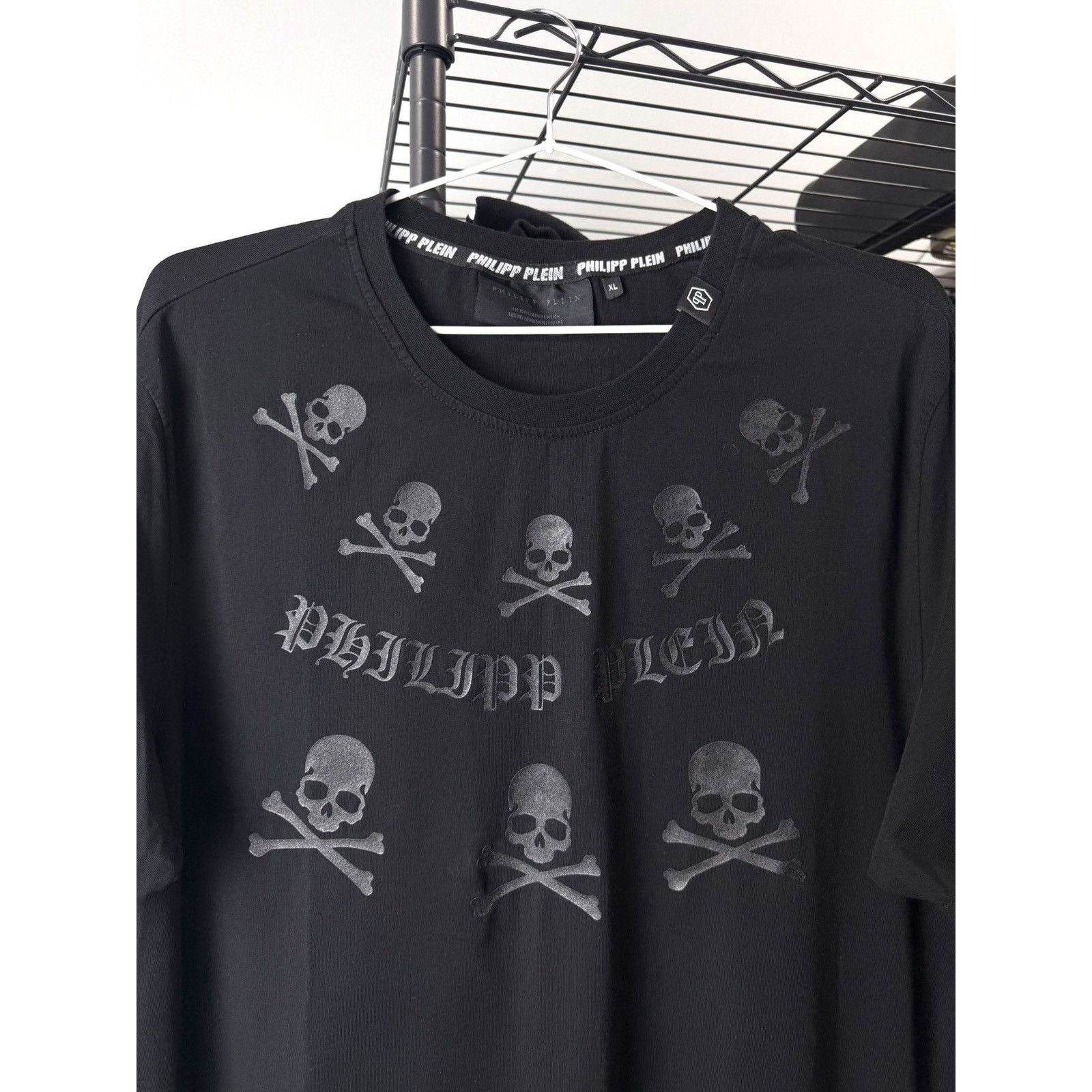 Philipp Plein Philipp Plein Scull T Shirt Luxury Bones Metal Size US XL / EU 56 / 4 - 3 Thumbnail