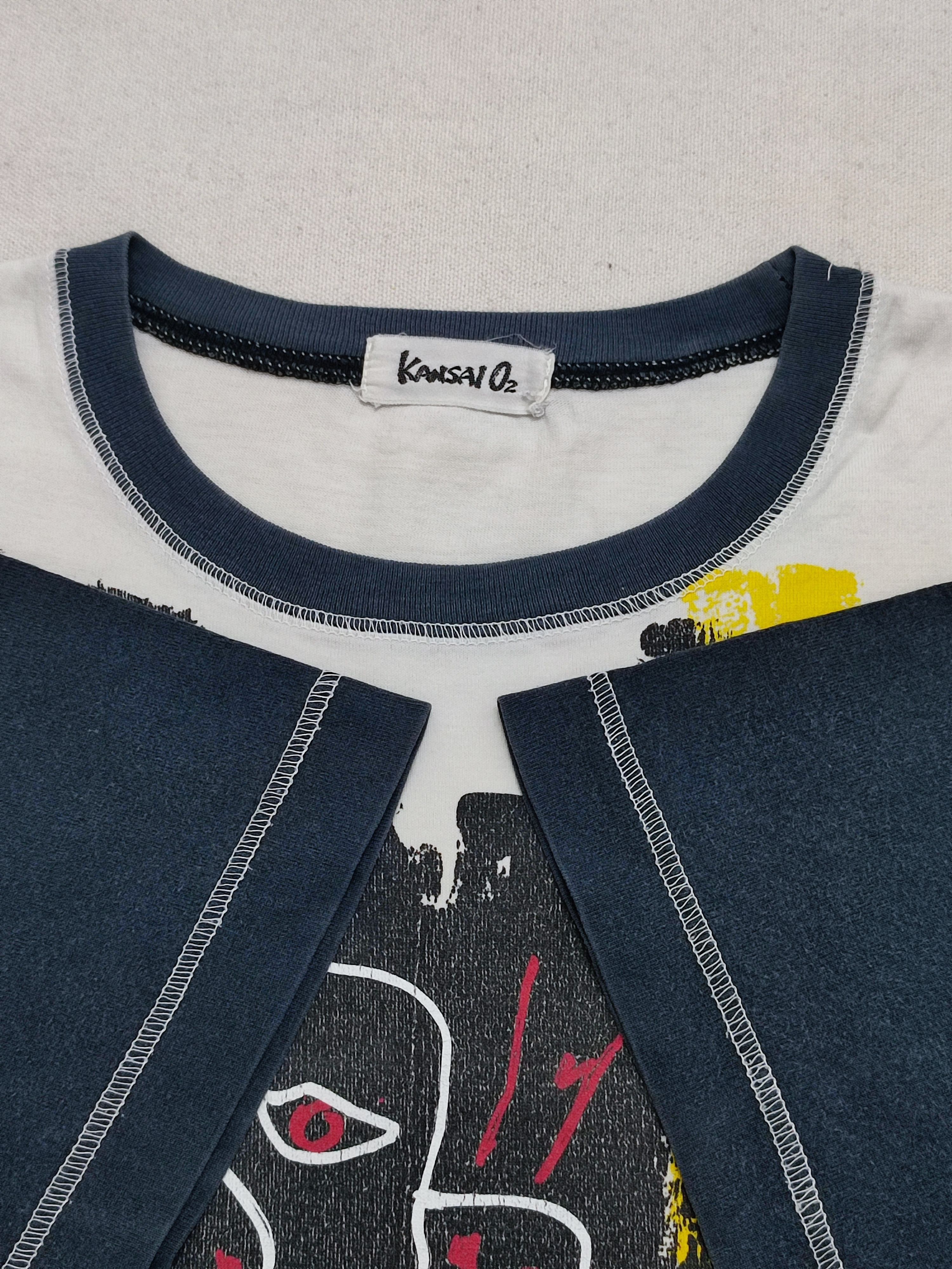 Jean-Michel Basquiat × Kansai Yamamoto Rare Archive Kansai 02 x Jean-Michel Basquiat Pop Art Tee Size US L / EU 52-54 / 3 - 9 Thumbnail