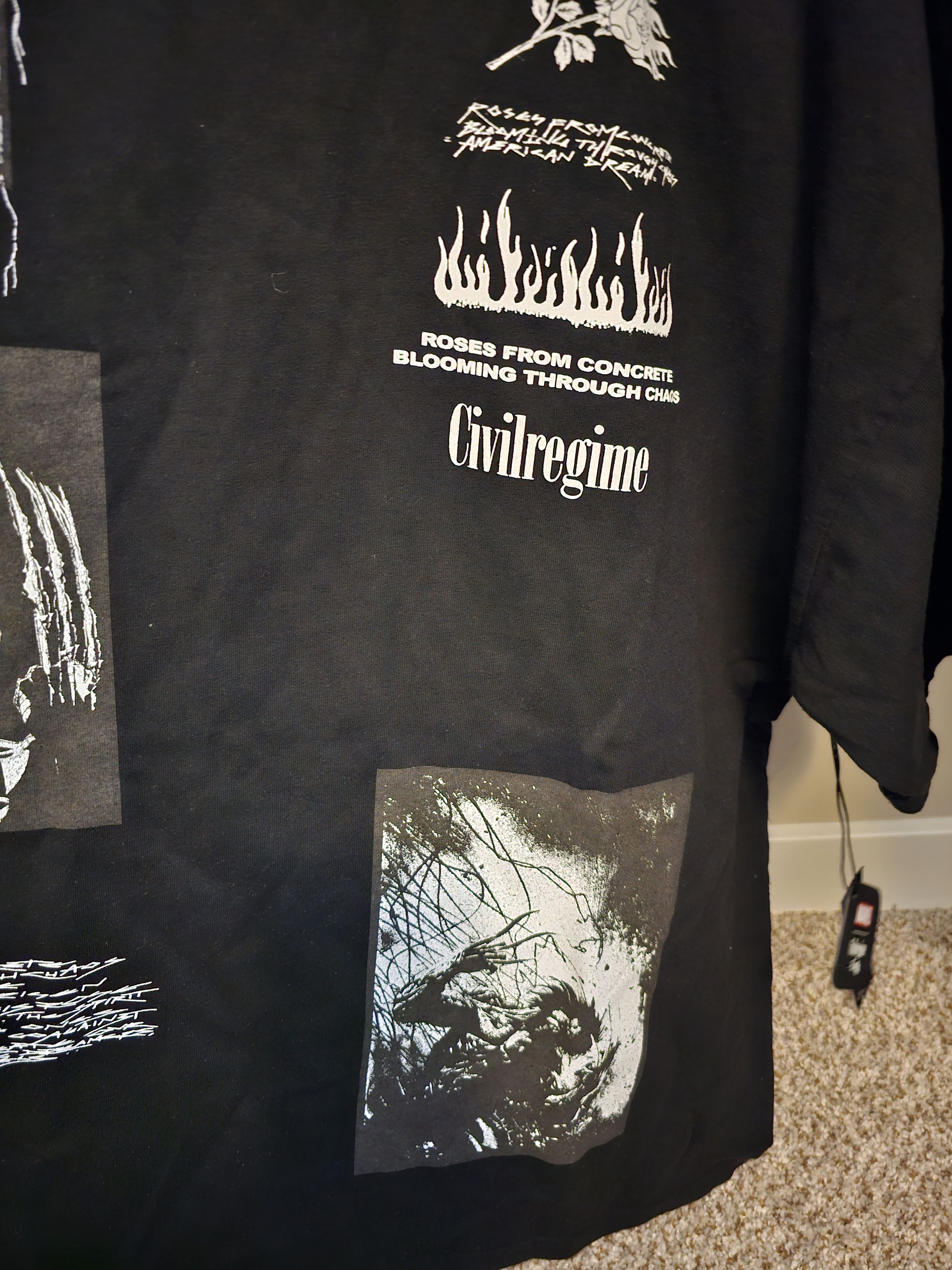 Civil Regime Civil Regime In Choas We Bloom tshirt Size US L / EU 52-54 / 3 - 4 Thumbnail