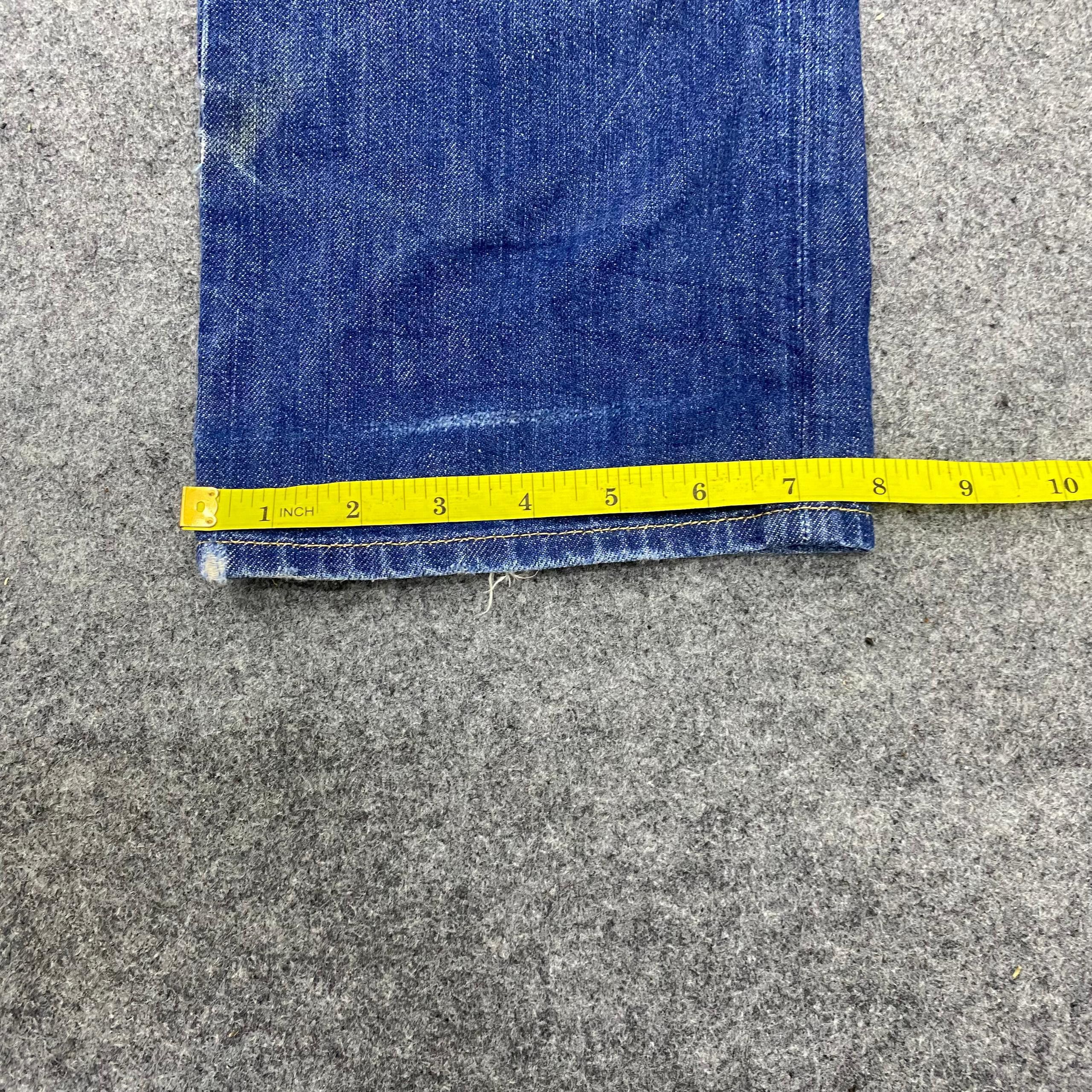 If Six Was Nine 💥Best Offer💥Vintage Gas Jeans designer Distressed Denim Size US 31 - 7 Thumbnail