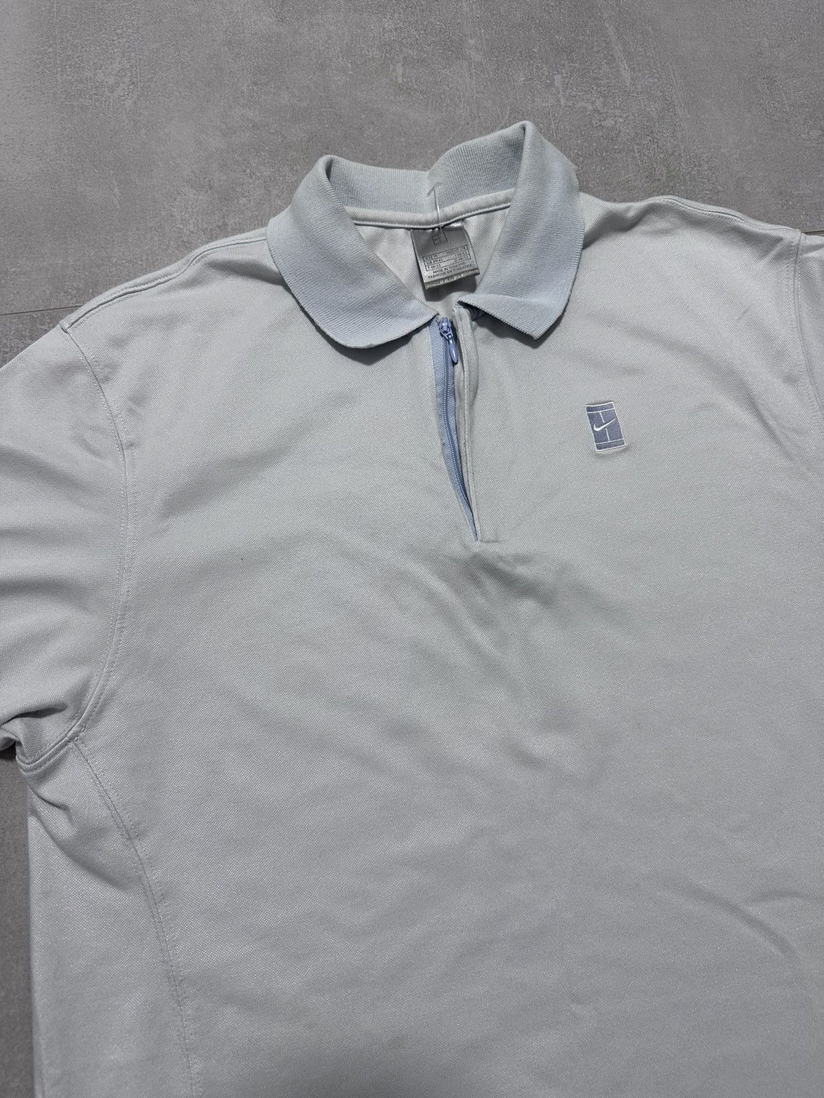 Nike × Vintage Nike Polo Dri Fit Court Shirt Vintage 90 Size S Size US S / EU 44-46 / 1 - 2 Thumbnail