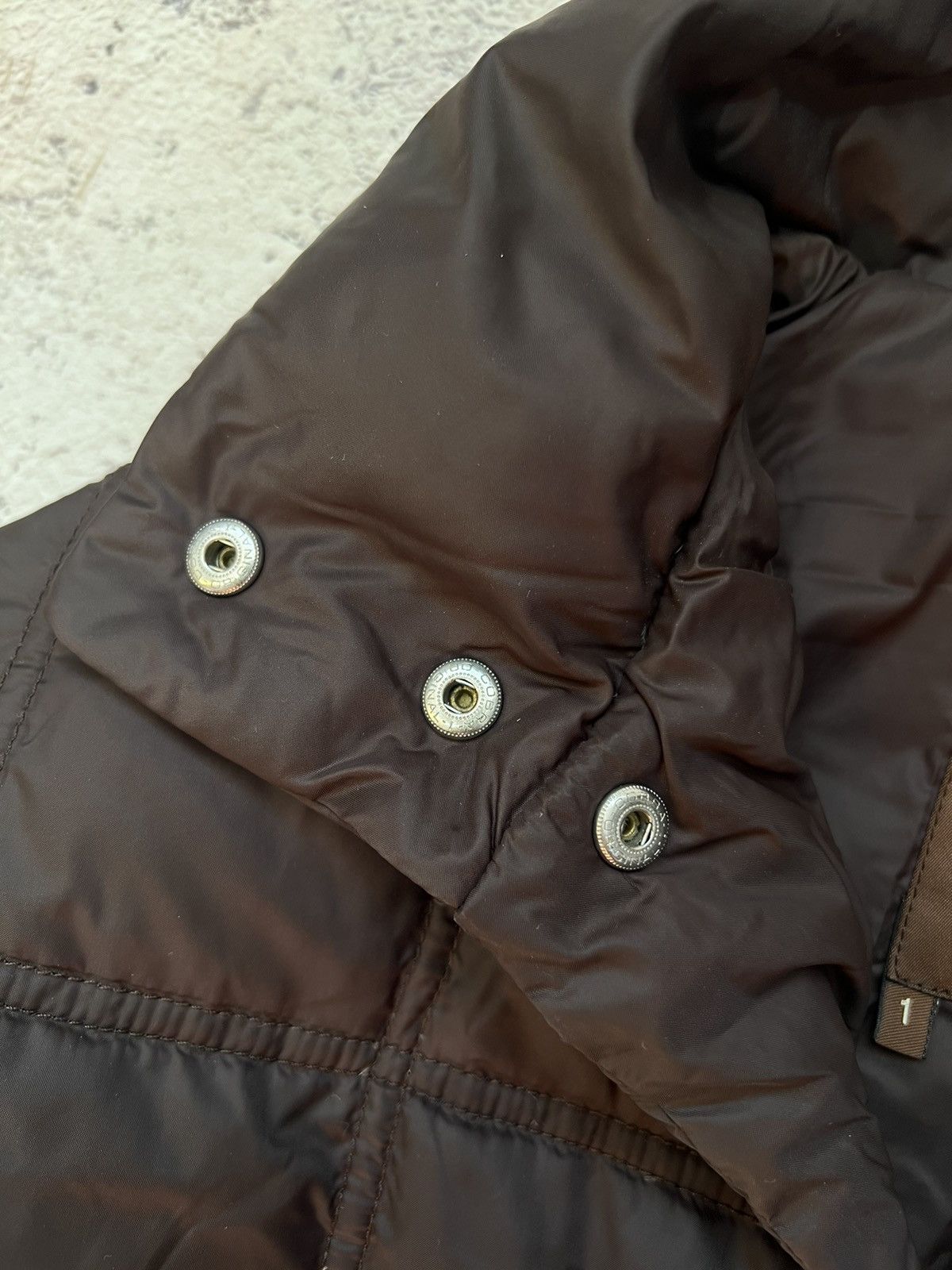 Moncler × Vintage Vintage Brown Moncler puffer coat down women's Size M / US 6-8 / IT 42-44 - 8 Thumbnail