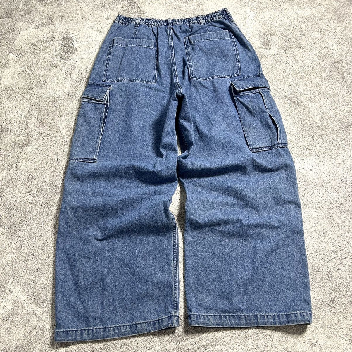 Japanese Brand Vtg y2k Superwide Cargo GU Size US 36 / EU 52 - 12 Thumbnail