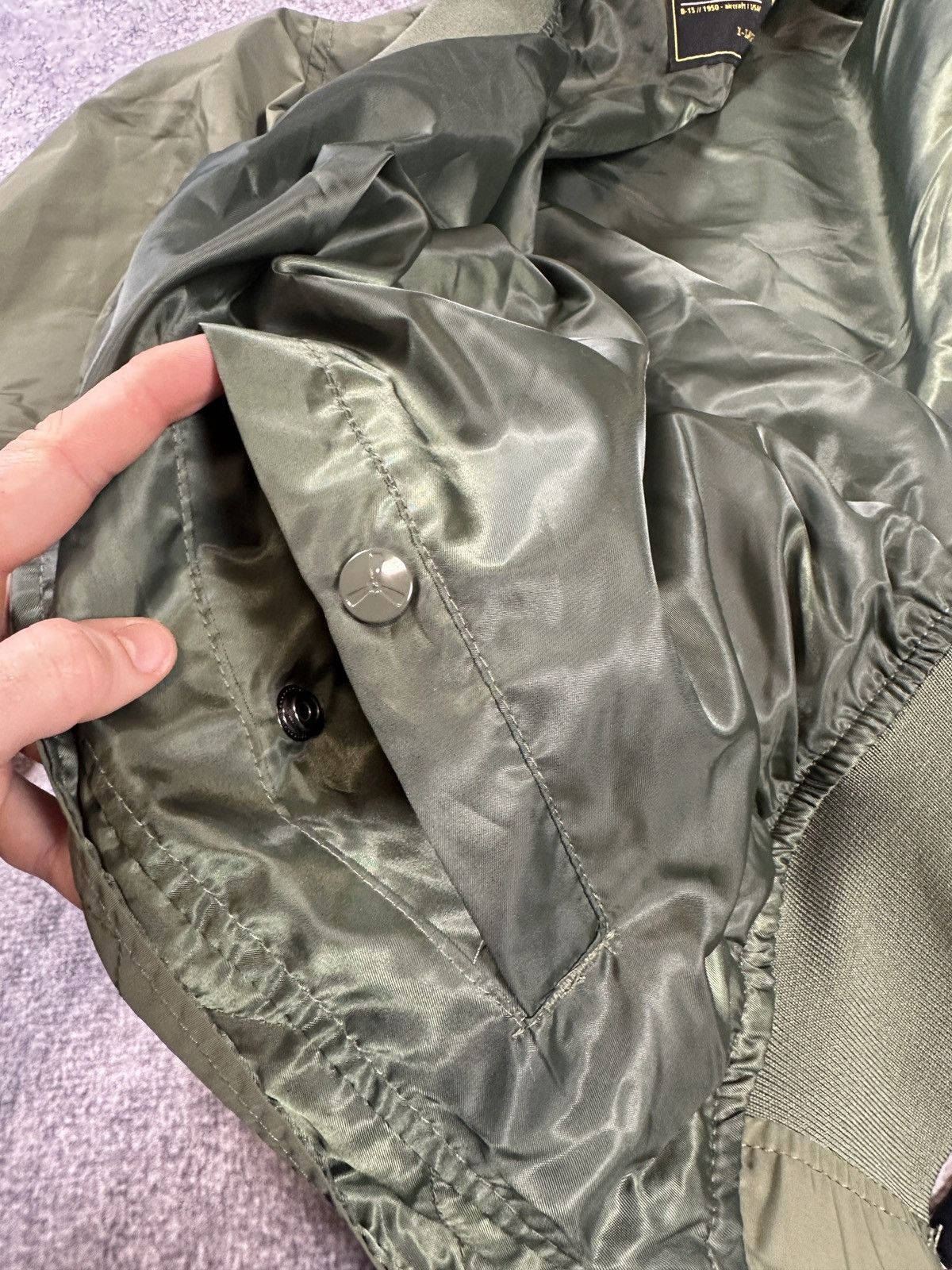 MIL-TEC Vintage Military MA-1 Bombers Style Aviator Jacket Rare XL Size US XL / EU 56 / 4 - 6 Thumbnail