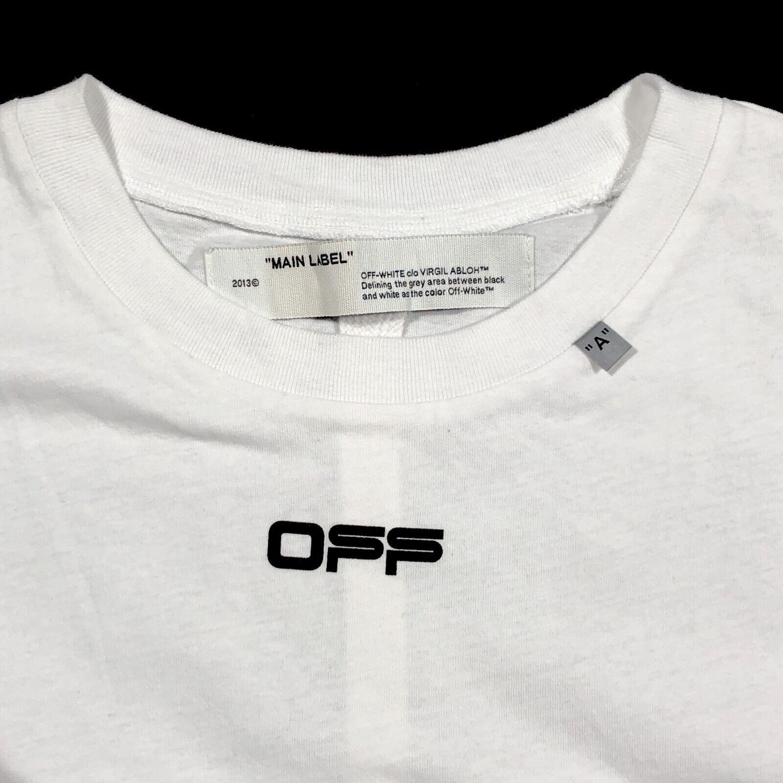 Off-White × Virgil Abloh New Off White Caravaggio Art Tee T Shirt Size XXS Oversized Size US XXS / EU 40 - 6 Thumbnail