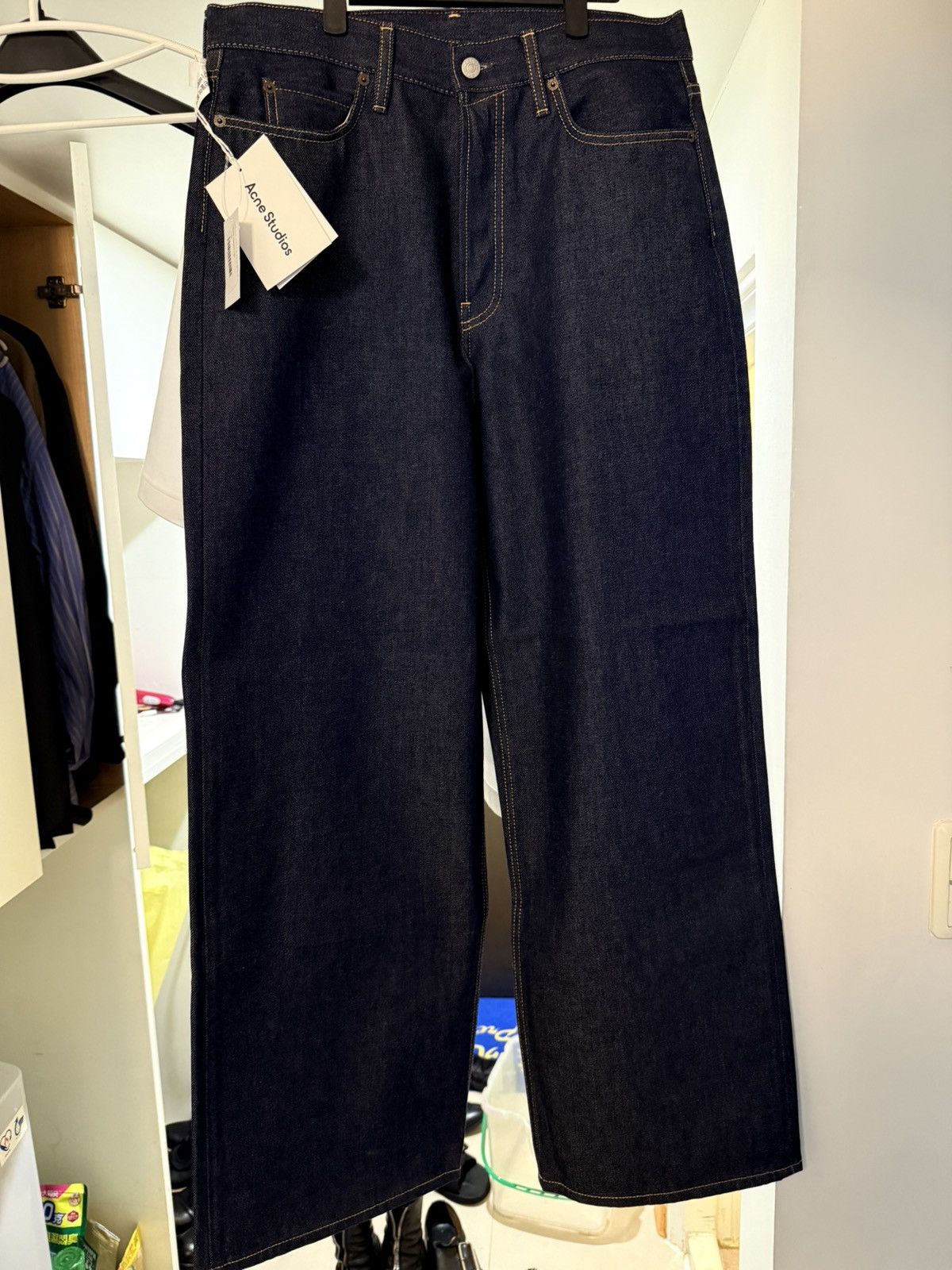本日限定値下げ！！　acne studios 1981m Acne Studios - ルーズフィットジーンズ - 2023M - ダークブルー