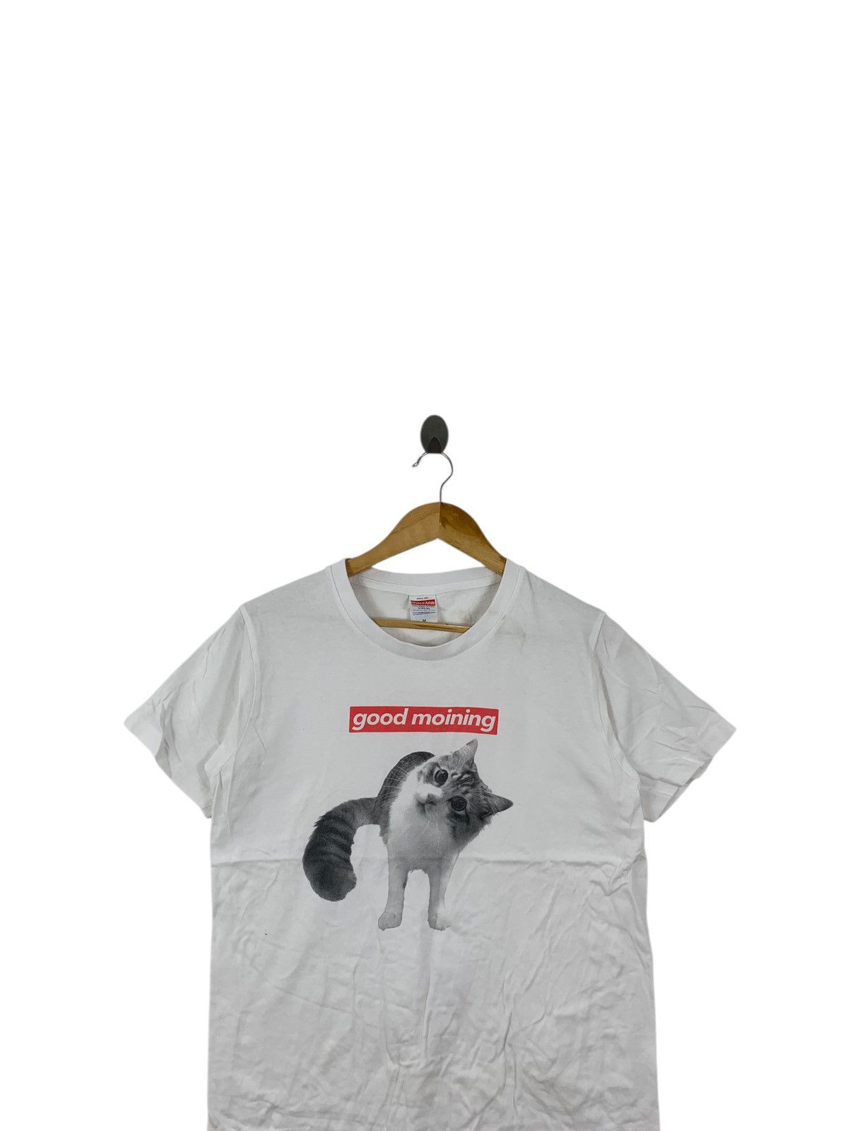Other GOOD MORNING CAT Cute Dont Do Pet Lover Tee Shirt Top Size M / US 6-8 / IT 42-44 - 2 Thumbnail