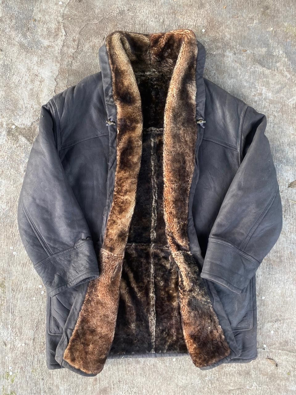Gallotti 80s Gallotti Shearling Leather Fur Coat Size US M / EU 48-50 / 2 - 3 Thumbnail