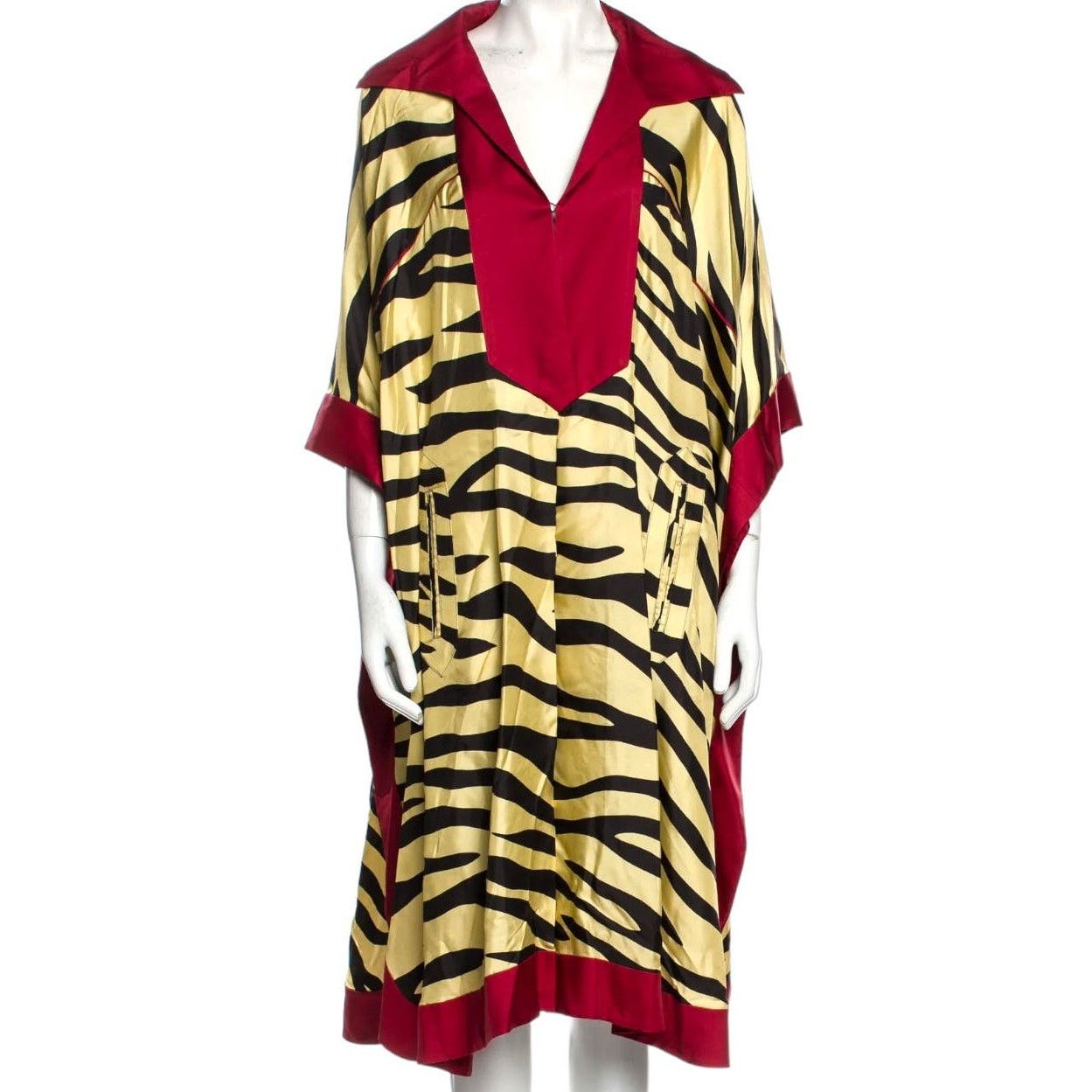 Gucci GUCCI Loungewear Silk Robe w/ Tags, Small/IT40 Size S / US 4 / IT 40 - 4 Thumbnail