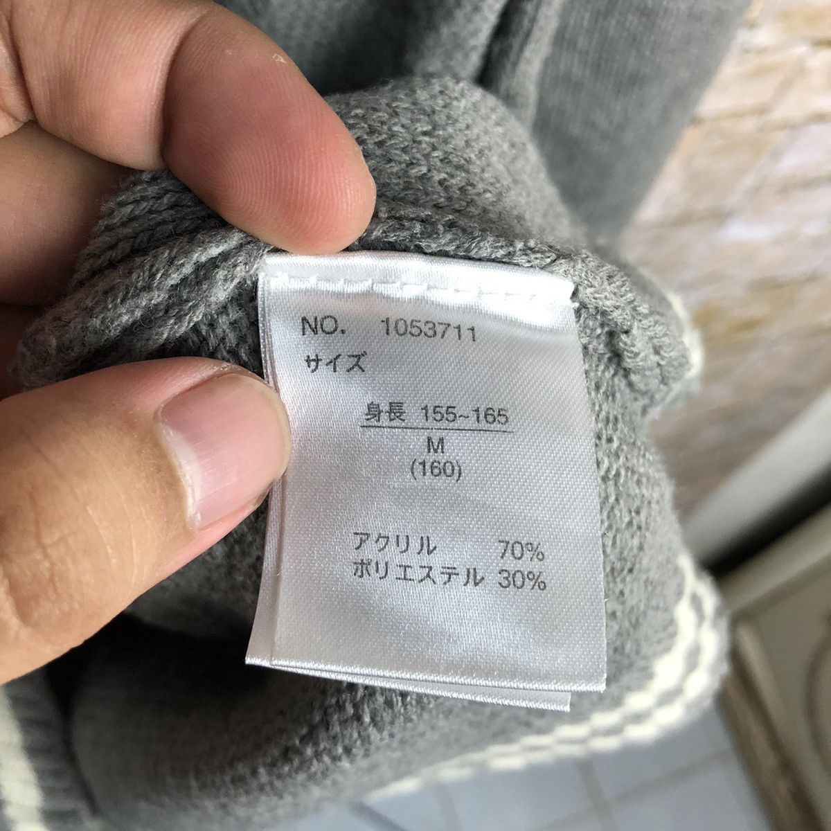 Homespun Knitwear × Japanese Brand Mc Sister Grey Knitwear #A817 Size M / US 6-8 / IT 42-44 - 12 Thumbnail
