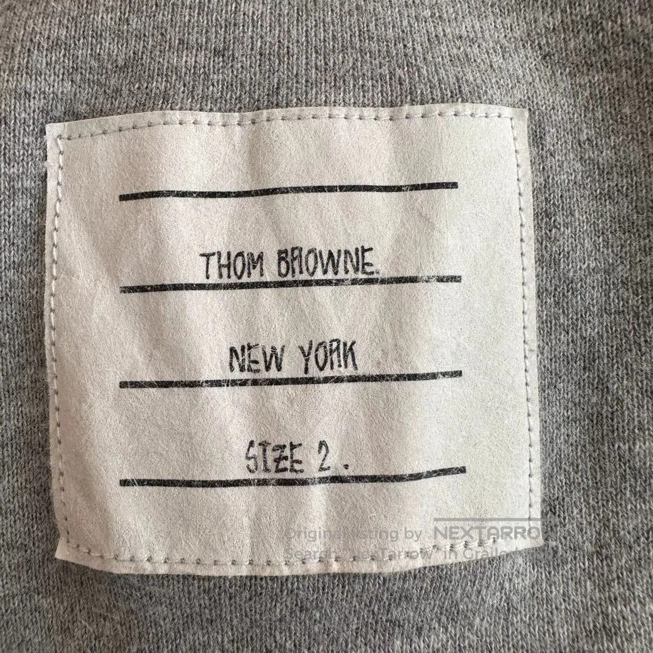 Thom Browne Thom Browne Gray Classic 4. Size US 26 / EU 42 - 3 Thumbnail