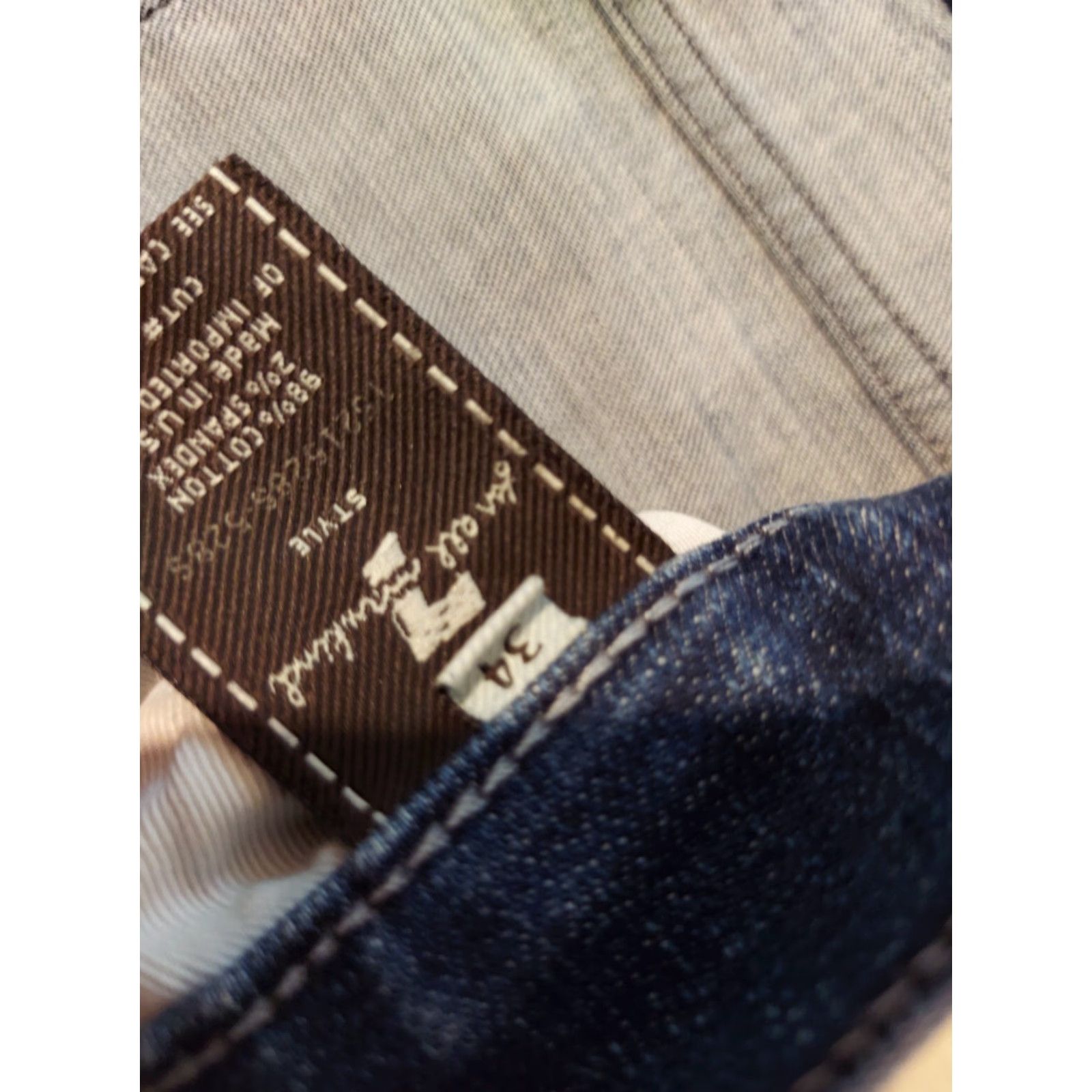 7 For All Mankind 7 For All Mankind Jeans Mens 34x30 Relaxed Straight Denim Stretch Blue 7 For All Mankind Jeans Mens 34x30 Relaxed Straight Denim Stretch Blue Size US 34 / EU 50 - 6 Thumbnail