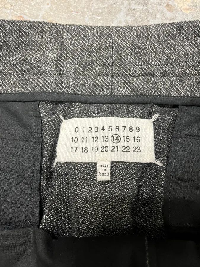 Maison Margiela SS2015 Maison Margiela Grey Wool Tailored Pants Size US 34 / EU 50 - 7 Thumbnail
