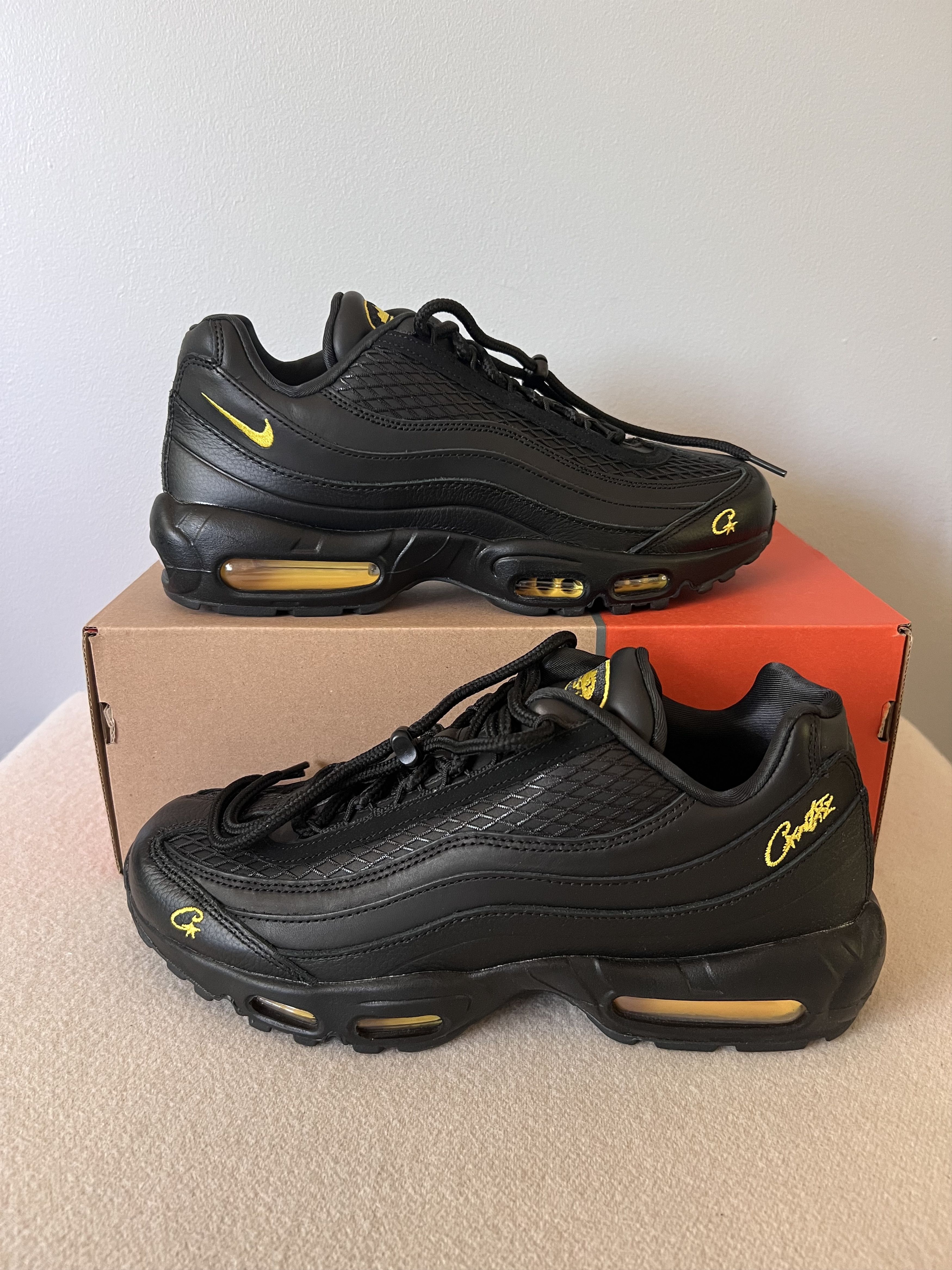 Corteiz × Nike Nike Corteiz Air Max 95 in Honey Black Size US 10 / EU 43 - 2 Thumbnail