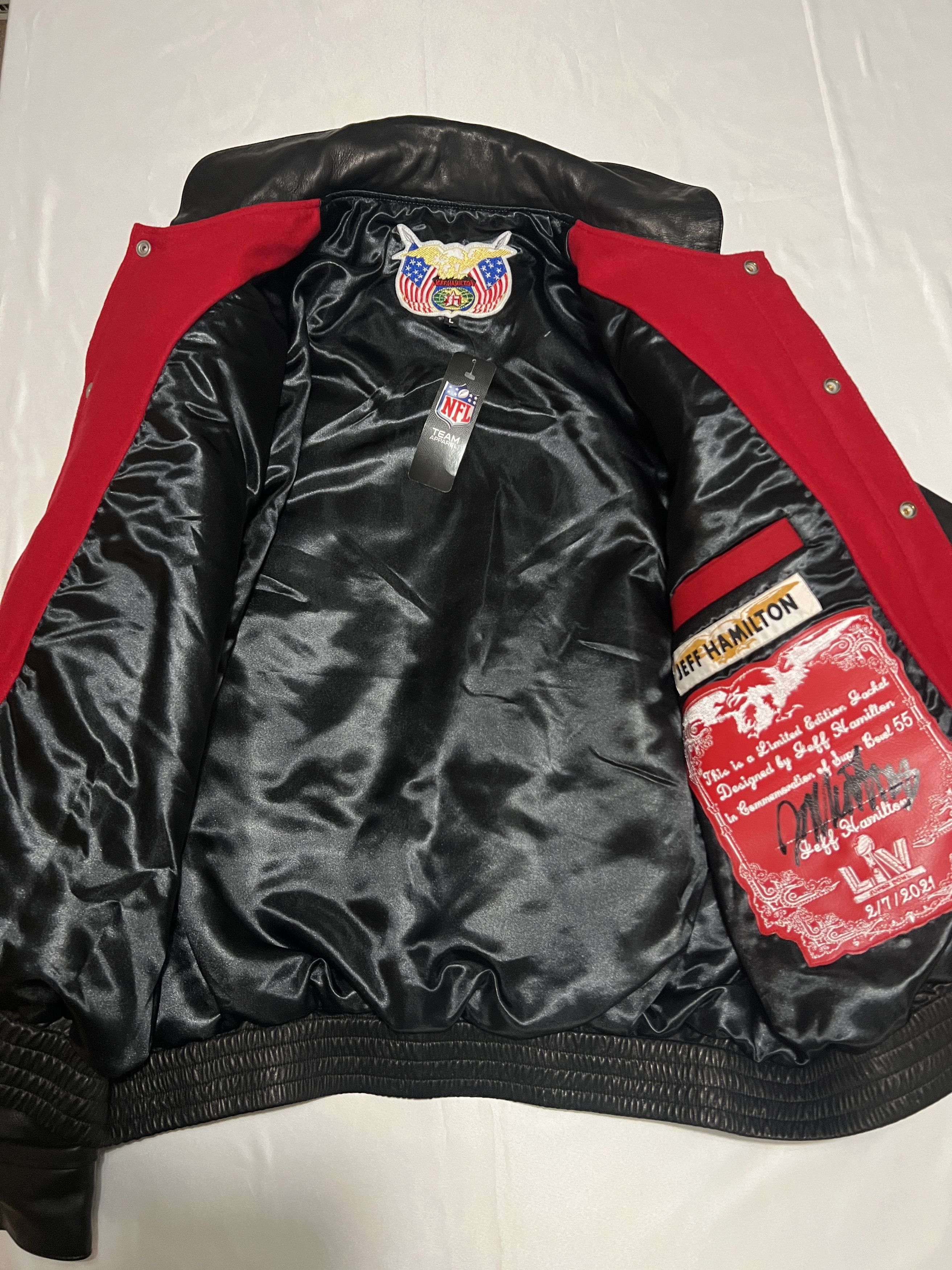 Jeff Hamilton *Signed By The Weeknd* x Jeff Hamilton XO Super Bowl Jacket Size US L / EU 52-54 / 3 - 6 Thumbnail