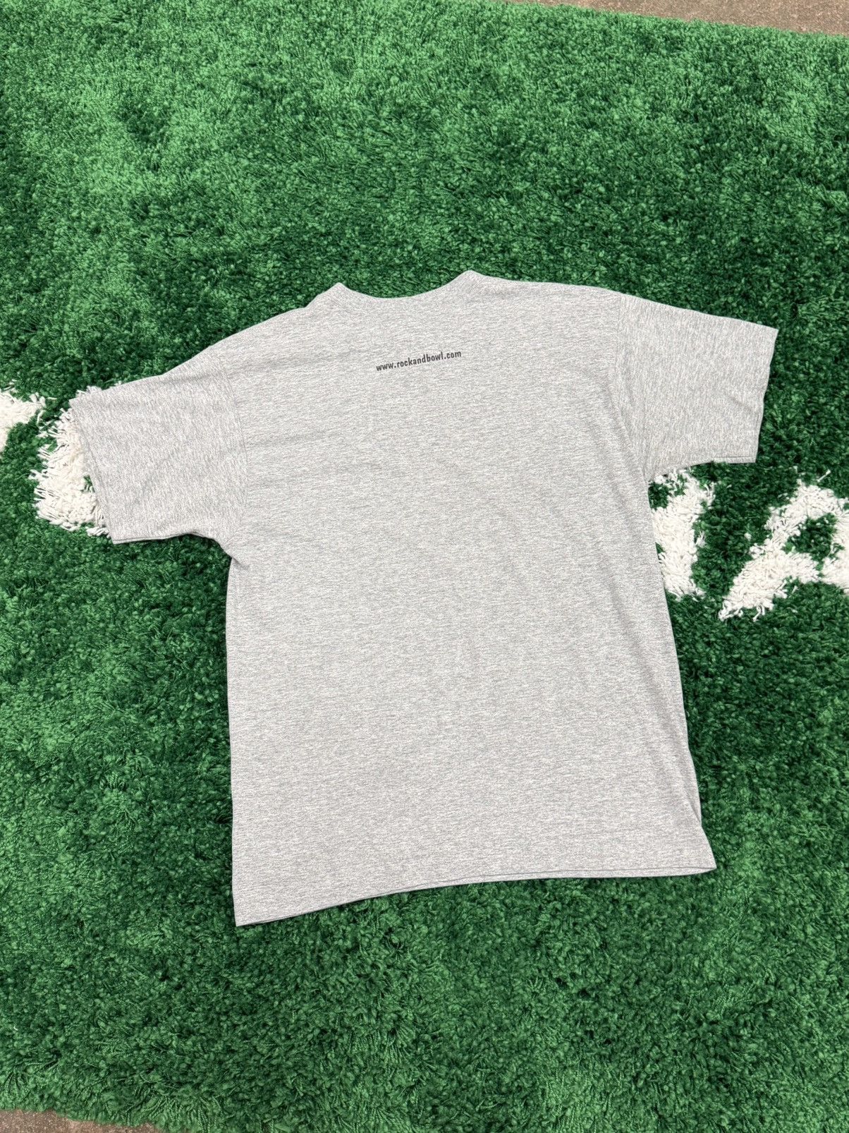 Fruit Of The Loom × Vintage Vintage Grey New Orleans Rock Roll Bowl Tee Large Center Y2k Size US L / EU 52-54 / 3 - 5 Thumbnail