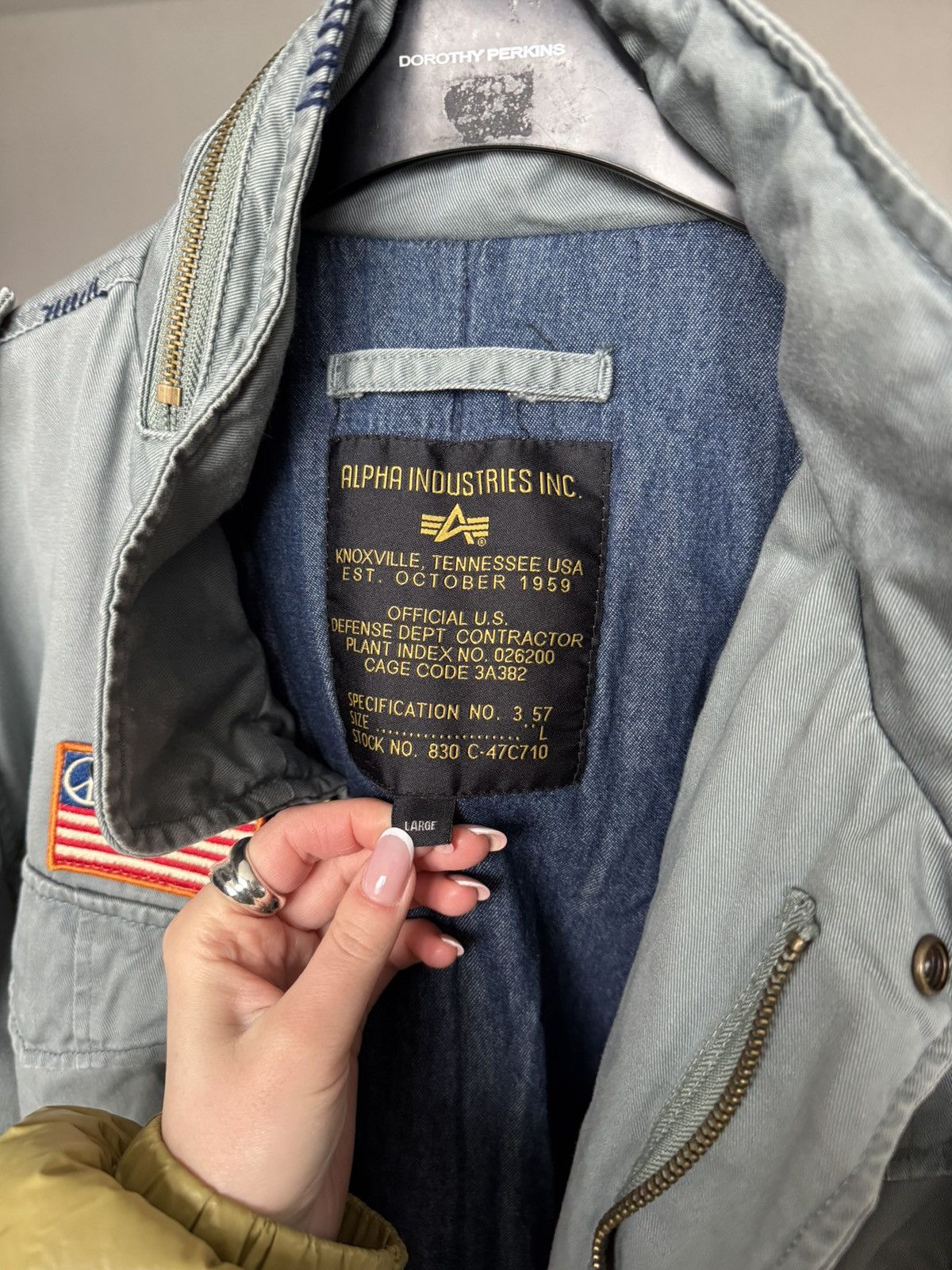 Alpha Industries Vintage Alpha Industries Field Military Jacket Size US L / EU 52-54 / 3 - 10 Thumbnail