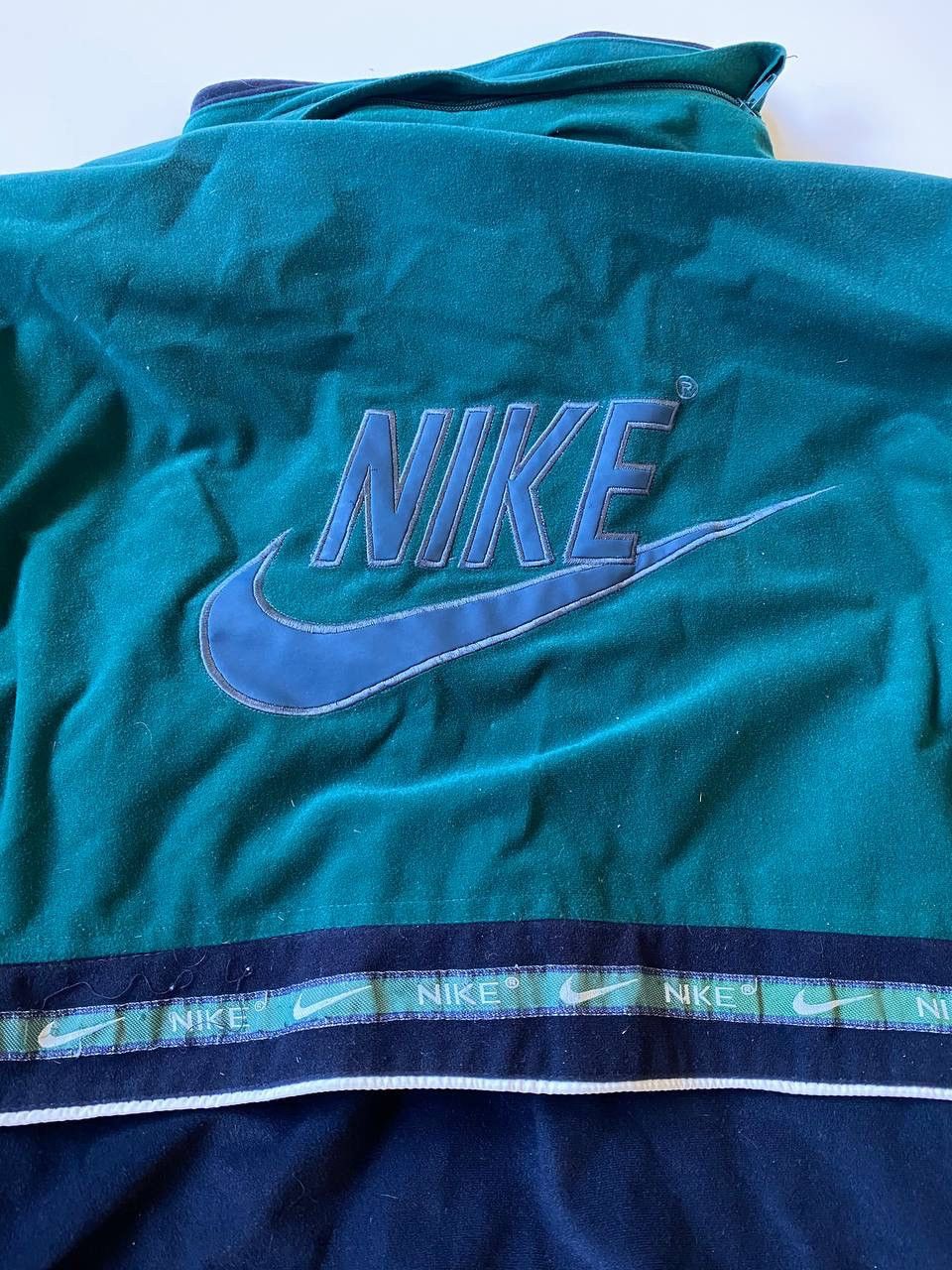 Nike Vintage Nike Premier Bomber fleece 90’s size XL-XXL Size US XL / EU 56 / 4 - 2 Thumbnail