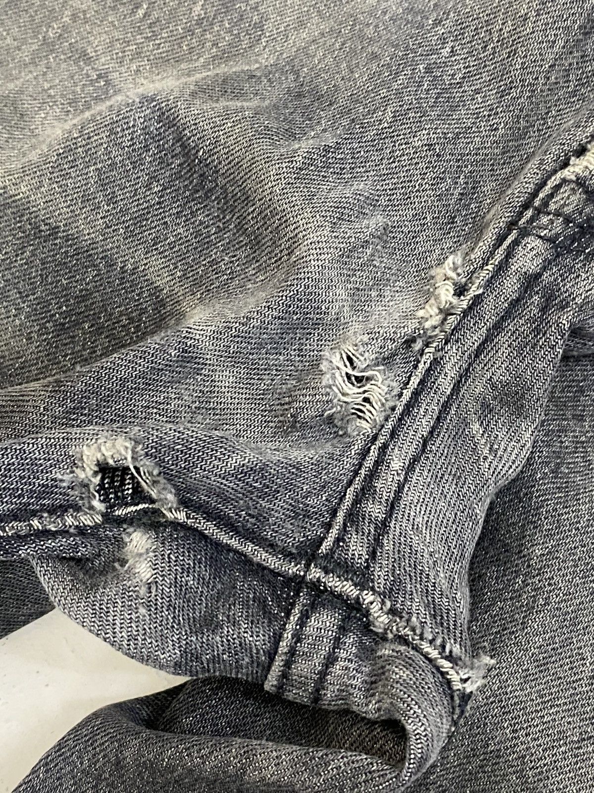 Japanese Brand × Levi's Vintage Levis 508 93' Big E 3496 Button Fly Distressed Jean Size US 32 / EU 48 - 22 Thumbnail