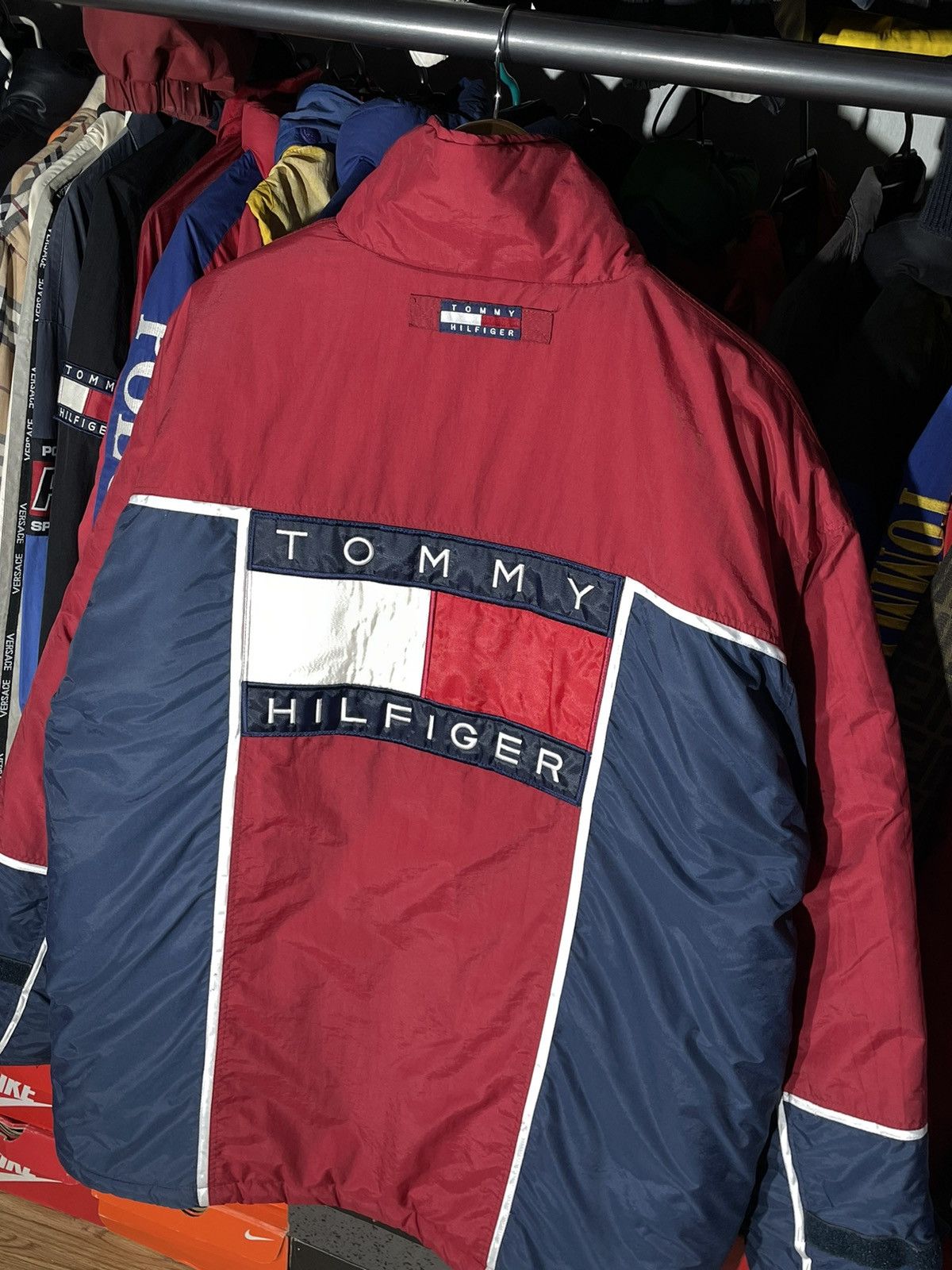 Tommy Hilfiger × Vintage Jacket Tommy Hilfiger Big Flag 90’s Vintage Size US XL / EU 56 / 4 - 6 Thumbnail