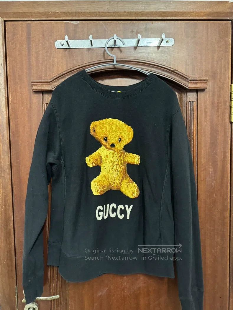 Gucci Teddy sweatshirt black