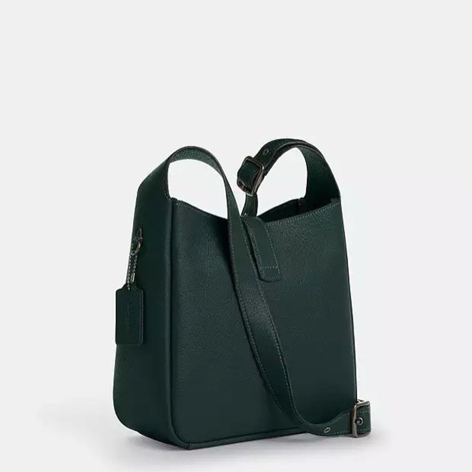 Coach NWT Coach Hadley Convertible Bag Leather CW002 Dark Teal Size ONE SIZE - 9 Thumbnail