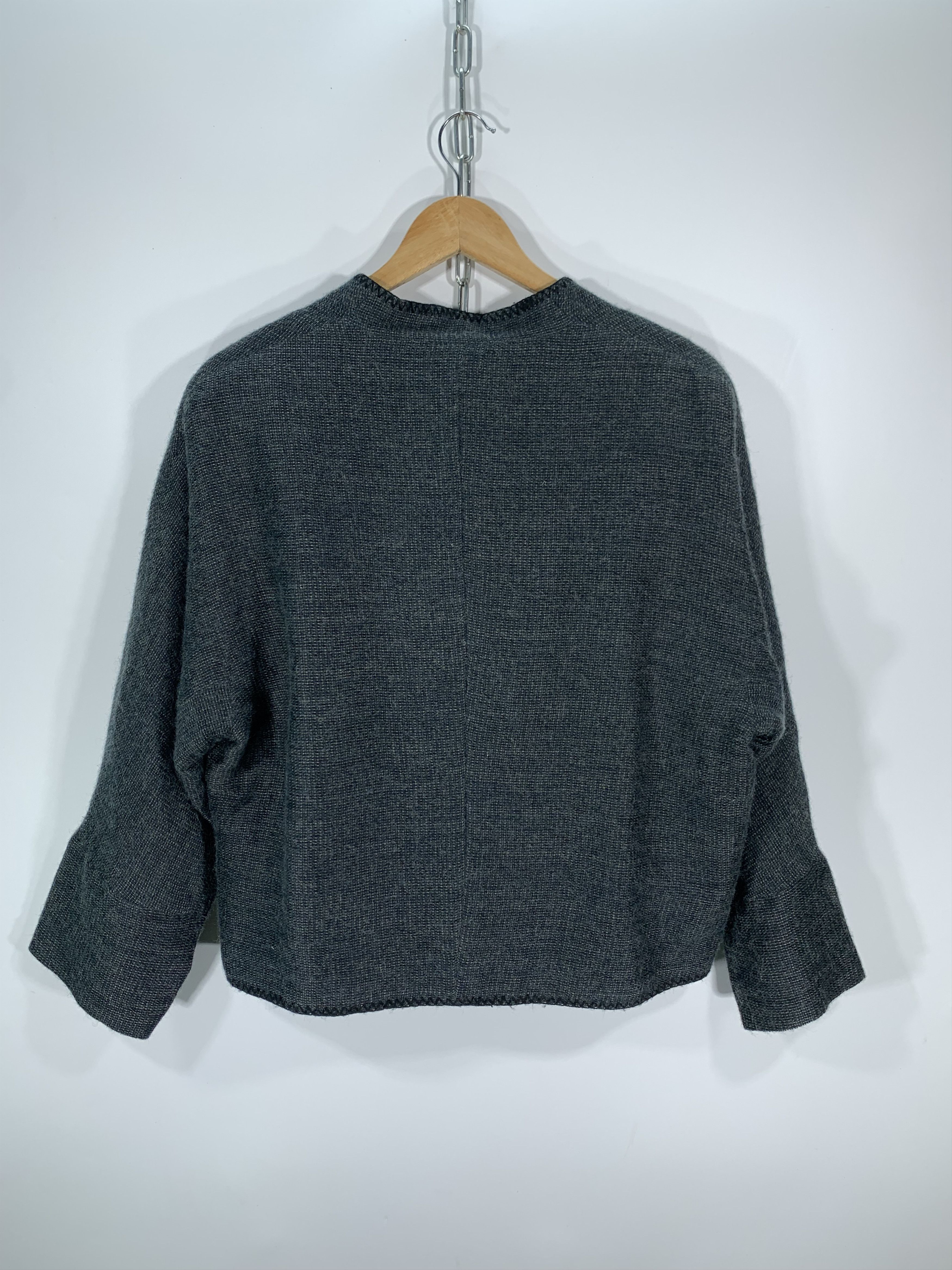 Designer × Japanese Brand ⚡️Keiko Kishi BY Nosh Cropped Woolhair Cardigan Size US M / EU 48-50 / 2 - 10 Thumbnail