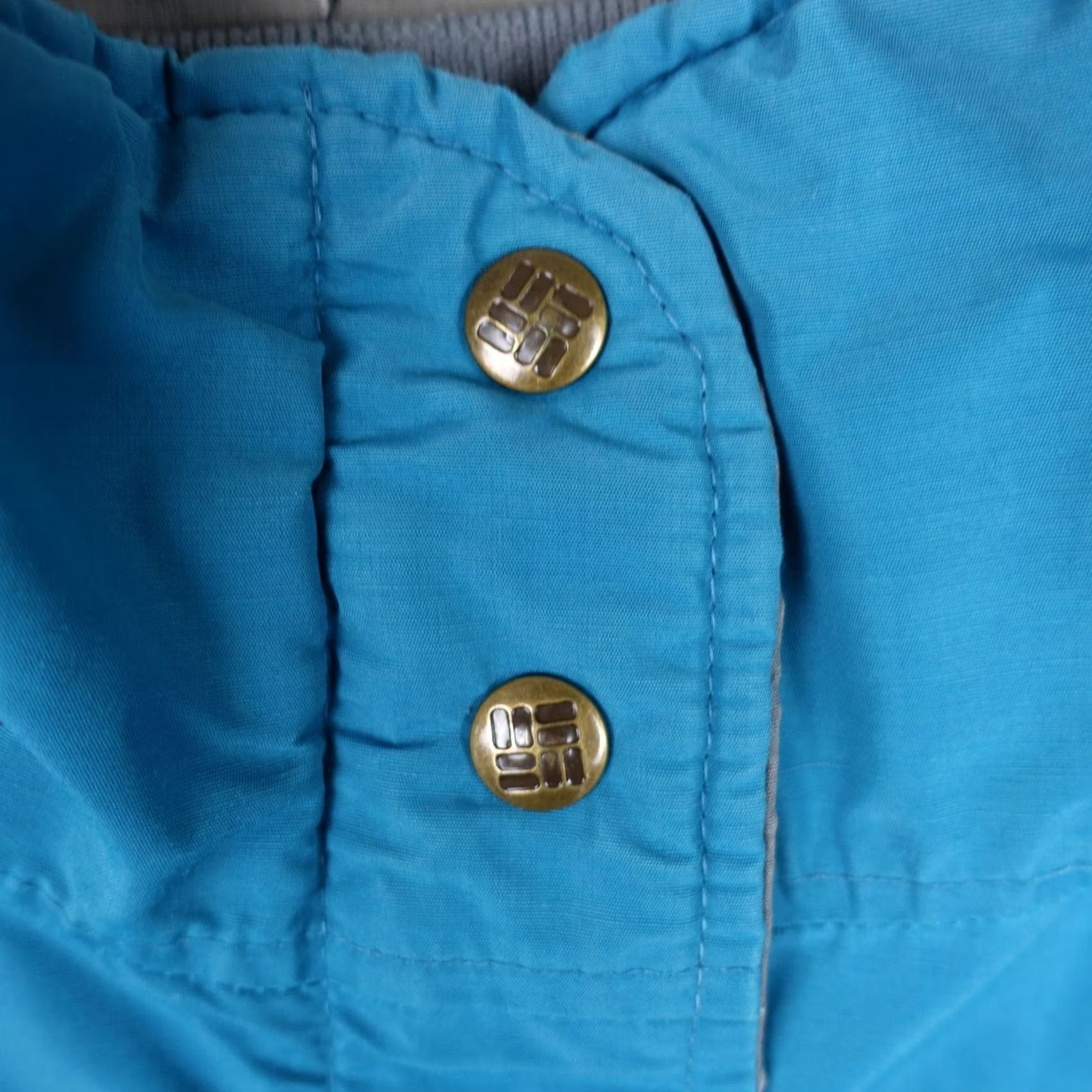 Vintage VINTAGE Columbia Jacket Womens Small Blue Full Zip Rain Coat 1970s Safari Hiking Size S / US 4 / IT 40 - 3 Thumbnail