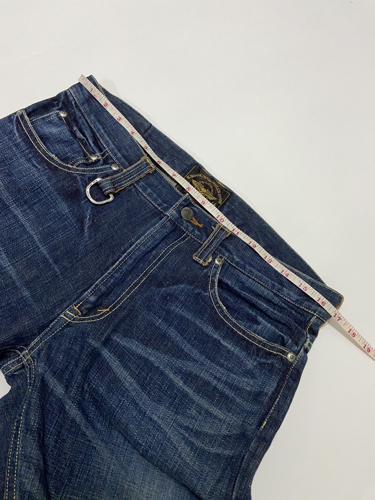 Japanese Brand SKULL FLIGHT SS BOOTCUT JEANS Size US 33 - 17 Thumbnail