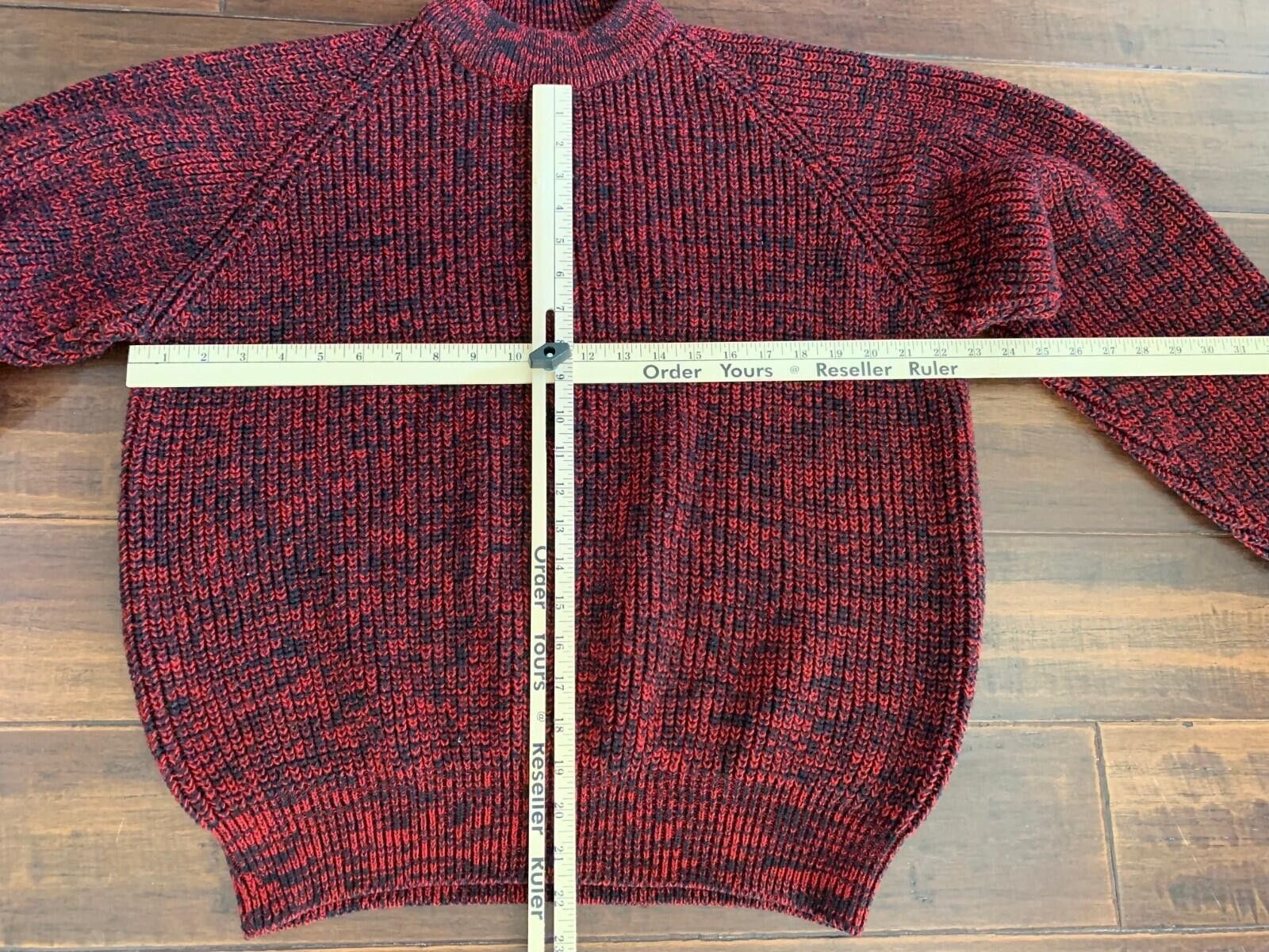 Other Southern Classic Men’s Large Red & Black Sweater Size US L / EU 52-54 / 3 - 3 Thumbnail