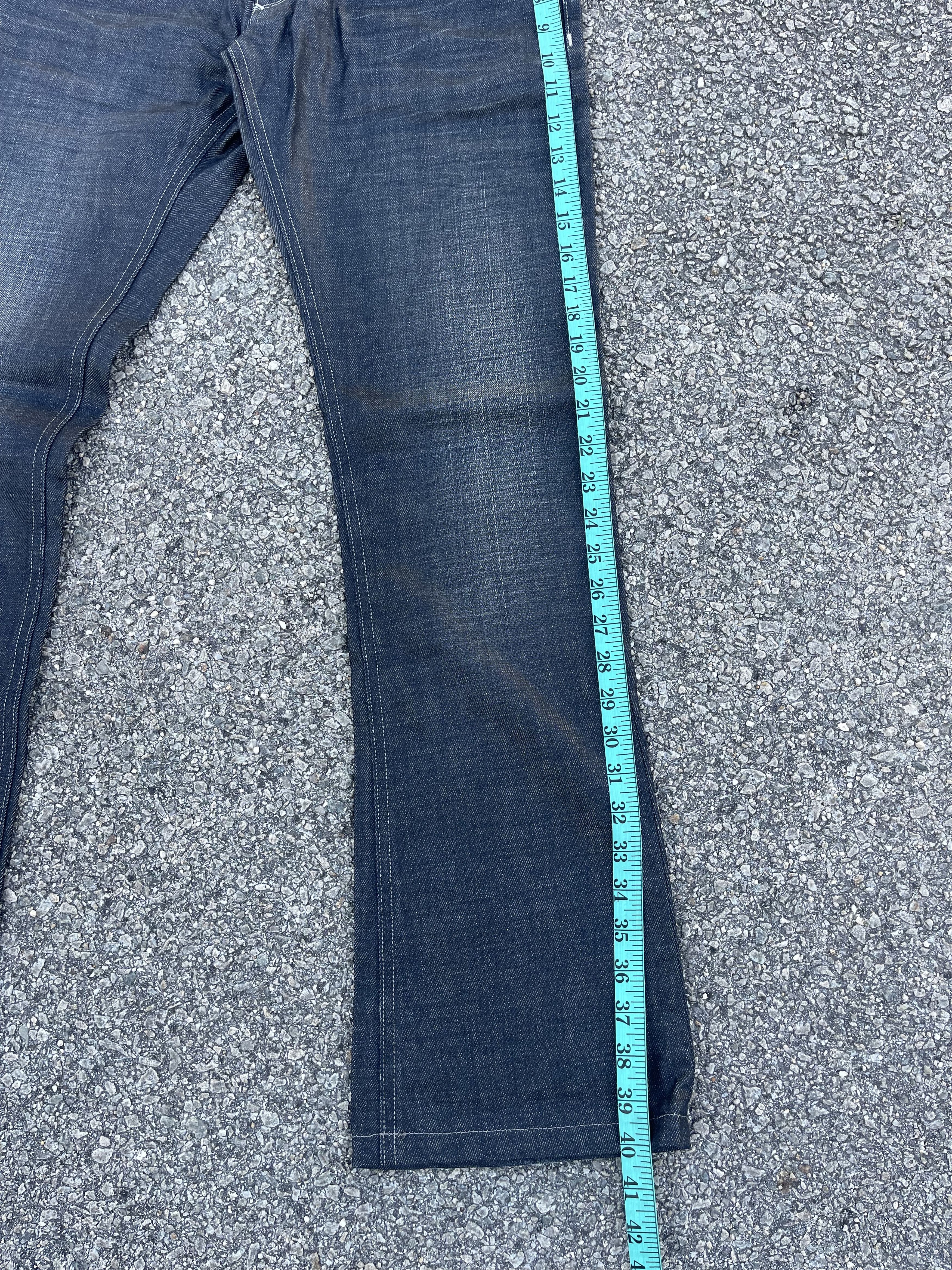 Issey Miyake × Tete Homme Tete Homme Flare Waxed Denim Kendrick Lamar Size US 29 - 7 Thumbnail