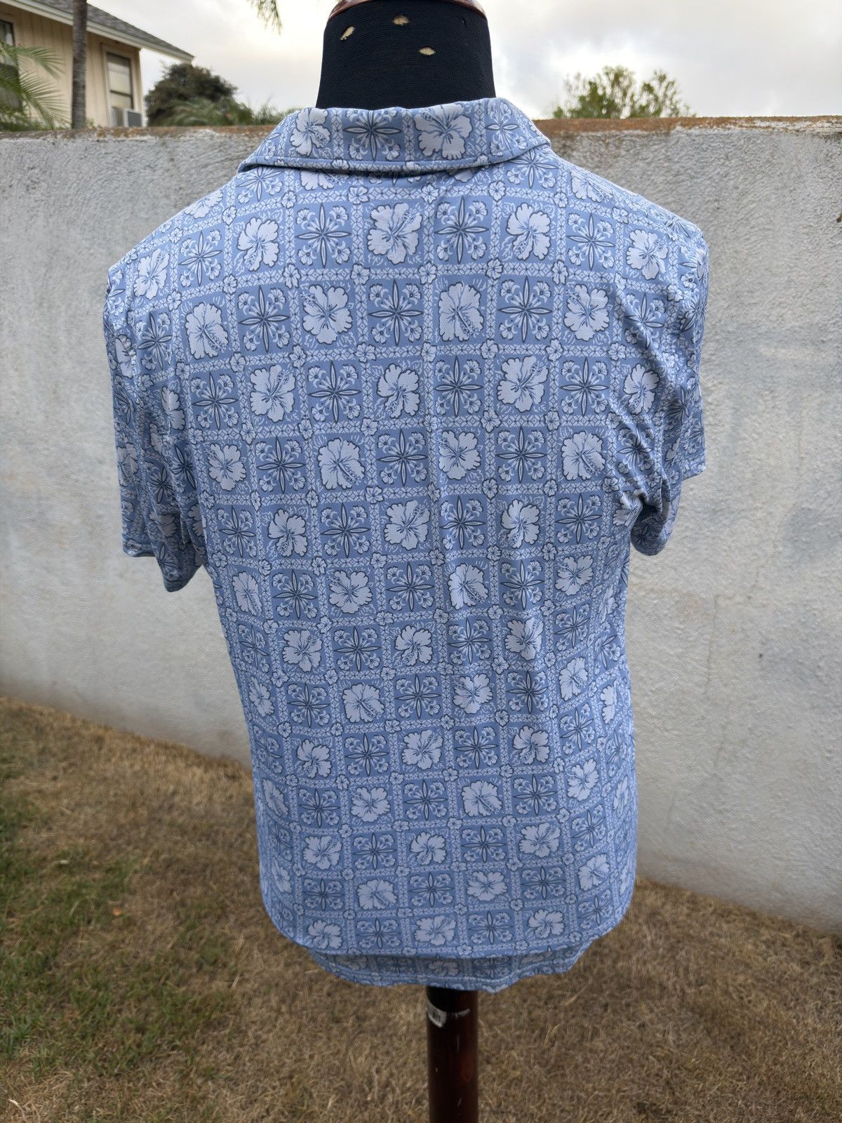 Reyn Spooner PreOwned Reyn Spooner Polo Shirt Blue Hawaiian Print Men's S Size US S / EU 44-46 / 1 - 2 Thumbnail