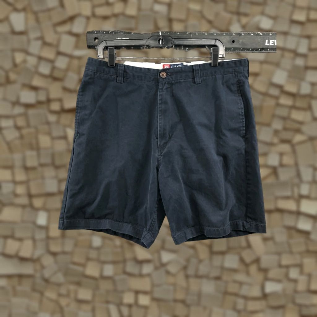 Chaps Chaps Chino Shorts Mens Size 36 Mid Rise Medium Wash Blue Size US 36 / EU 52 - 1 Thumbnail