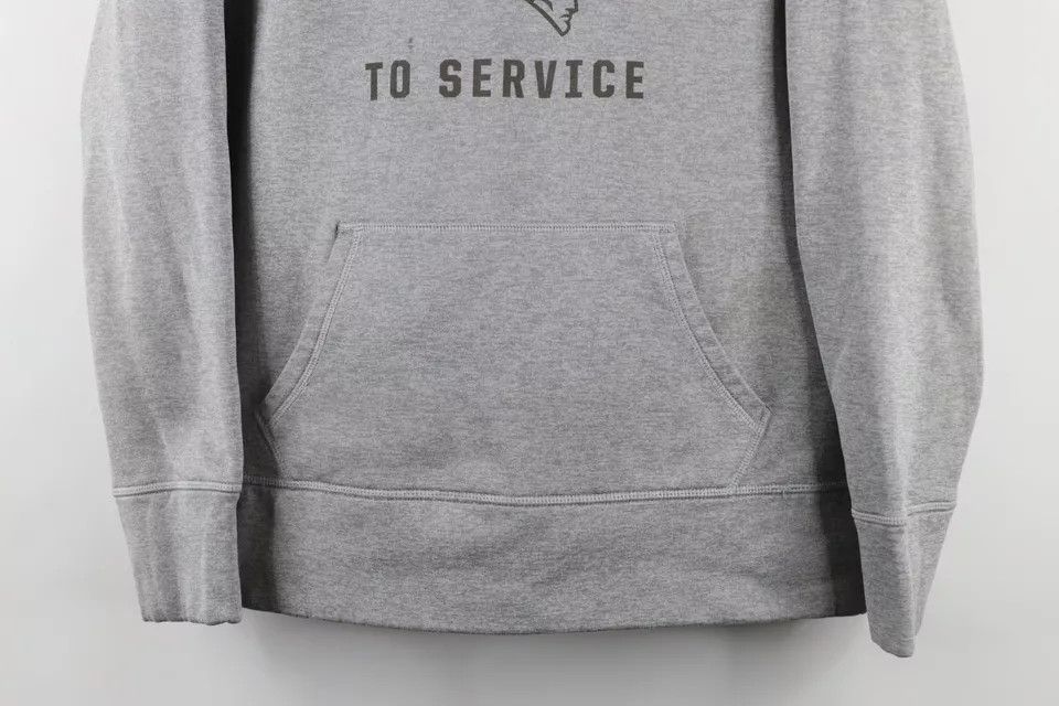 Nike × Vintage Nike Service New England Patriots Football Hoodie Sweatshirt Size XL / US 12-14 / IT 48-50 - 3 Thumbnail
