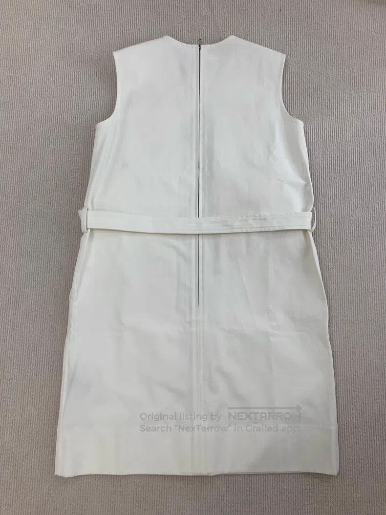 Hermes Hermes White vest dress Size XS / US 0-2 / IT 36-38 - 2 Thumbnail