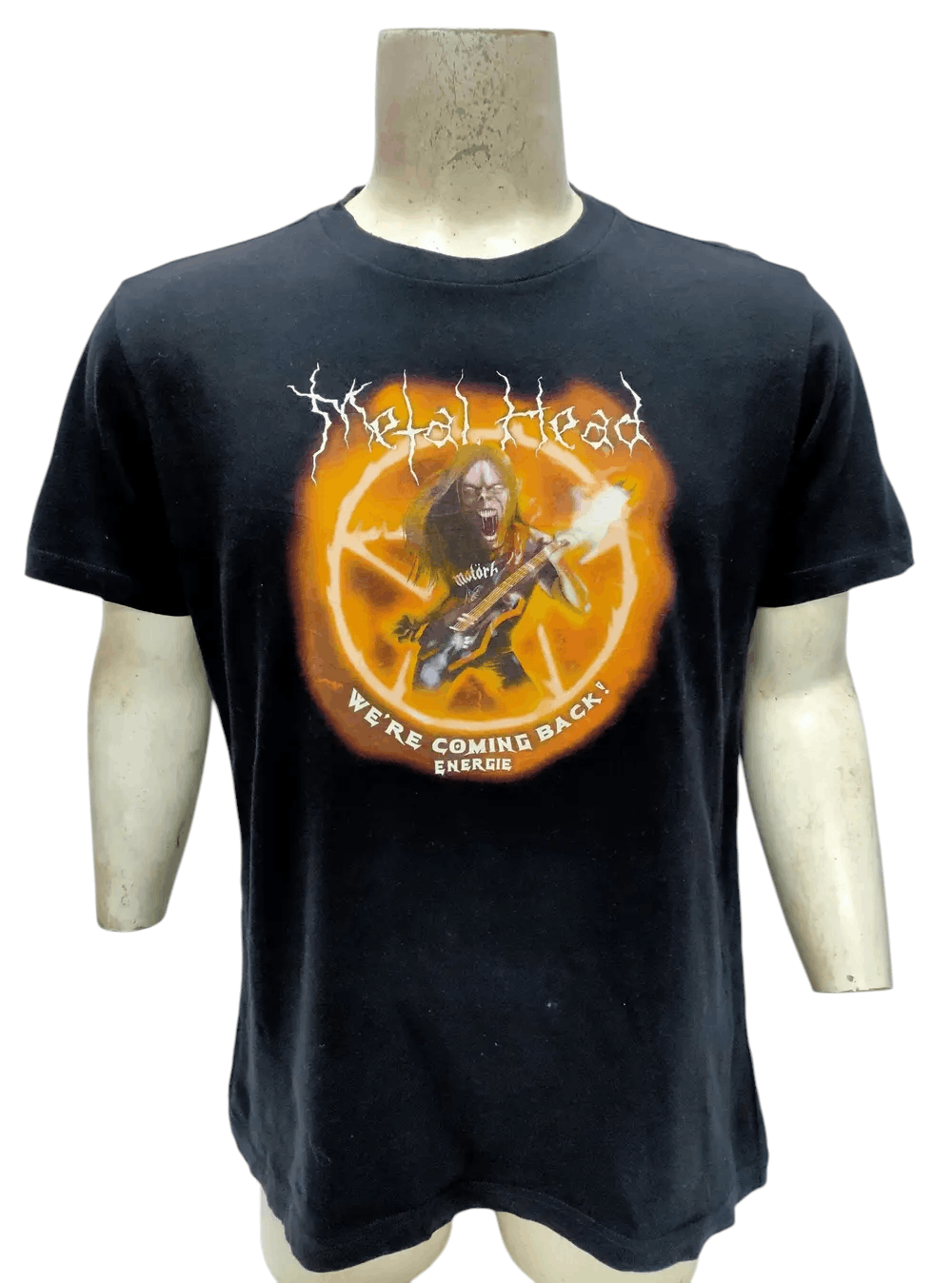 Energie Rare Metalhead USA tour 1986 tee Size US XL / EU 56 / 4 - 1 Thumbnail