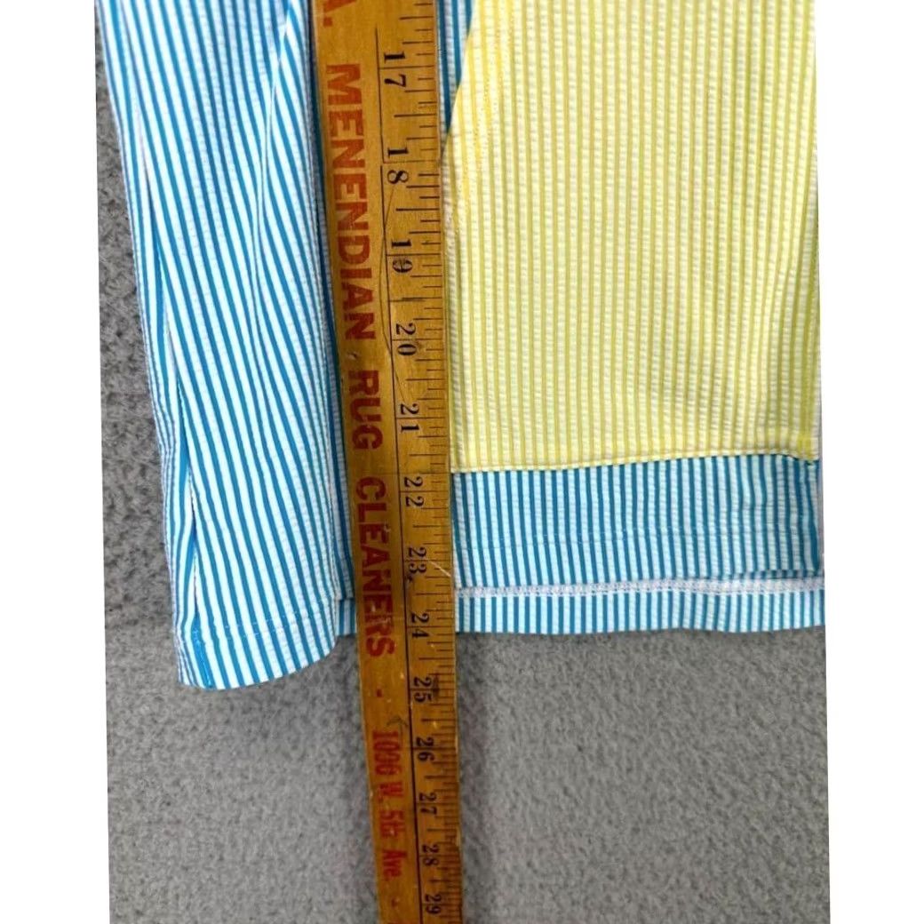 Lands' End Lands' End Hoodie Sweatshirt Womens Small S Blue Red White Striped Full Zip Hooded Ladies Sweater Jacket Size S / US 4 / IT 40 - 7 Thumbnail