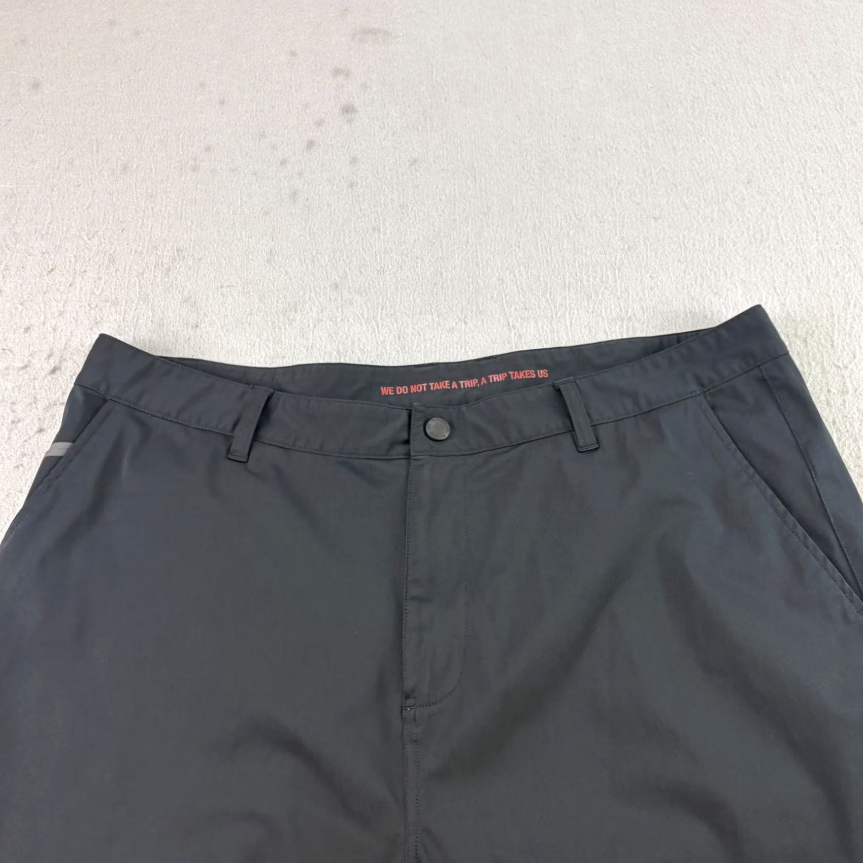 Rhone Rhone Pants Mens 40x28 Black Commuter Chino Performance Stretch Golf Casual Pants Size US 40 / EU 56 - 2 Thumbnail