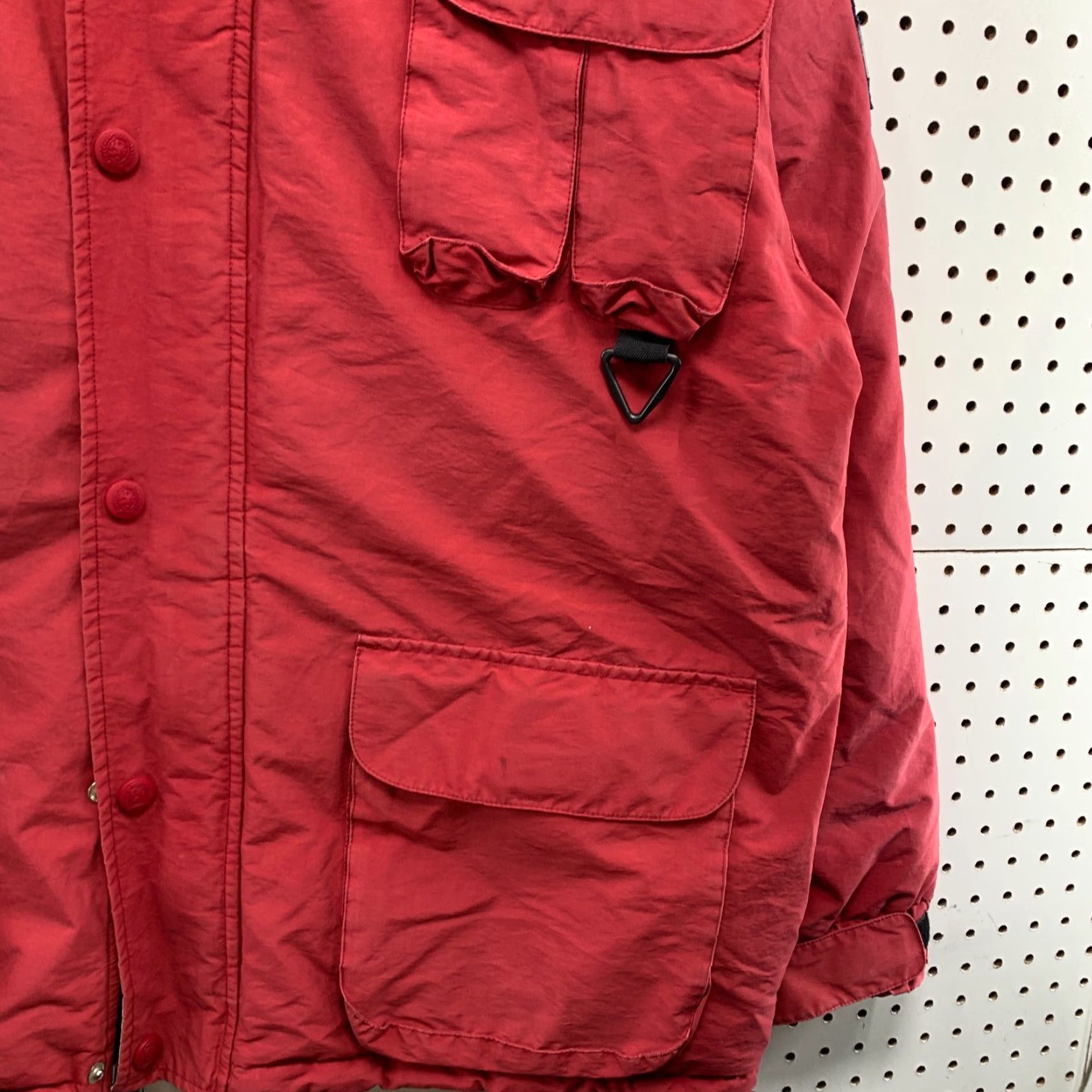 Tommy Hilfiger VINTAGE Tommy Hilfiger Down Puffer Jacket Men XL Red 90s Style Mens Jacket XL Red Tommy Hilfiger Puffer Jacket Mens 90s Size US XL / EU 56 / 4 - 6 Thumbnail
