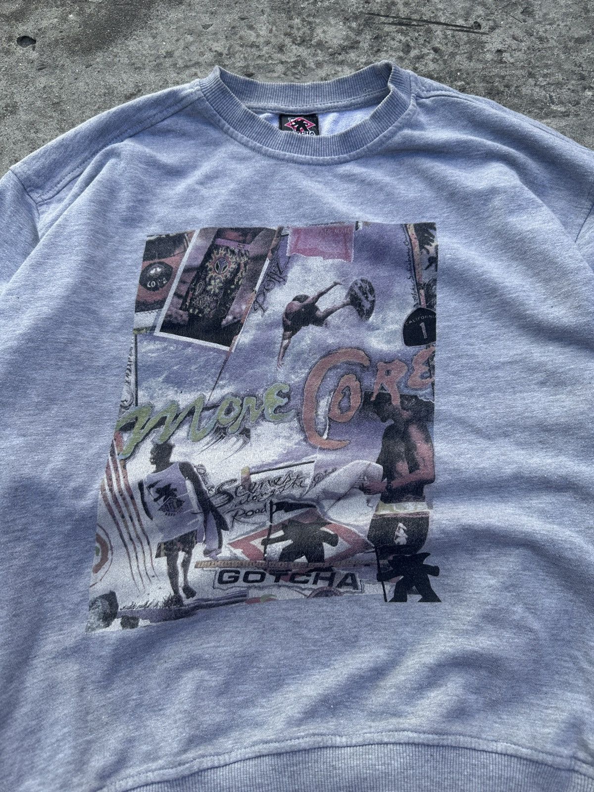 Gotcha Y2K Gotcha Big Logo Sweatshirt Streetwear Style USA L Rare Size US L / EU 52-54 / 3 - 2 Thumbnail